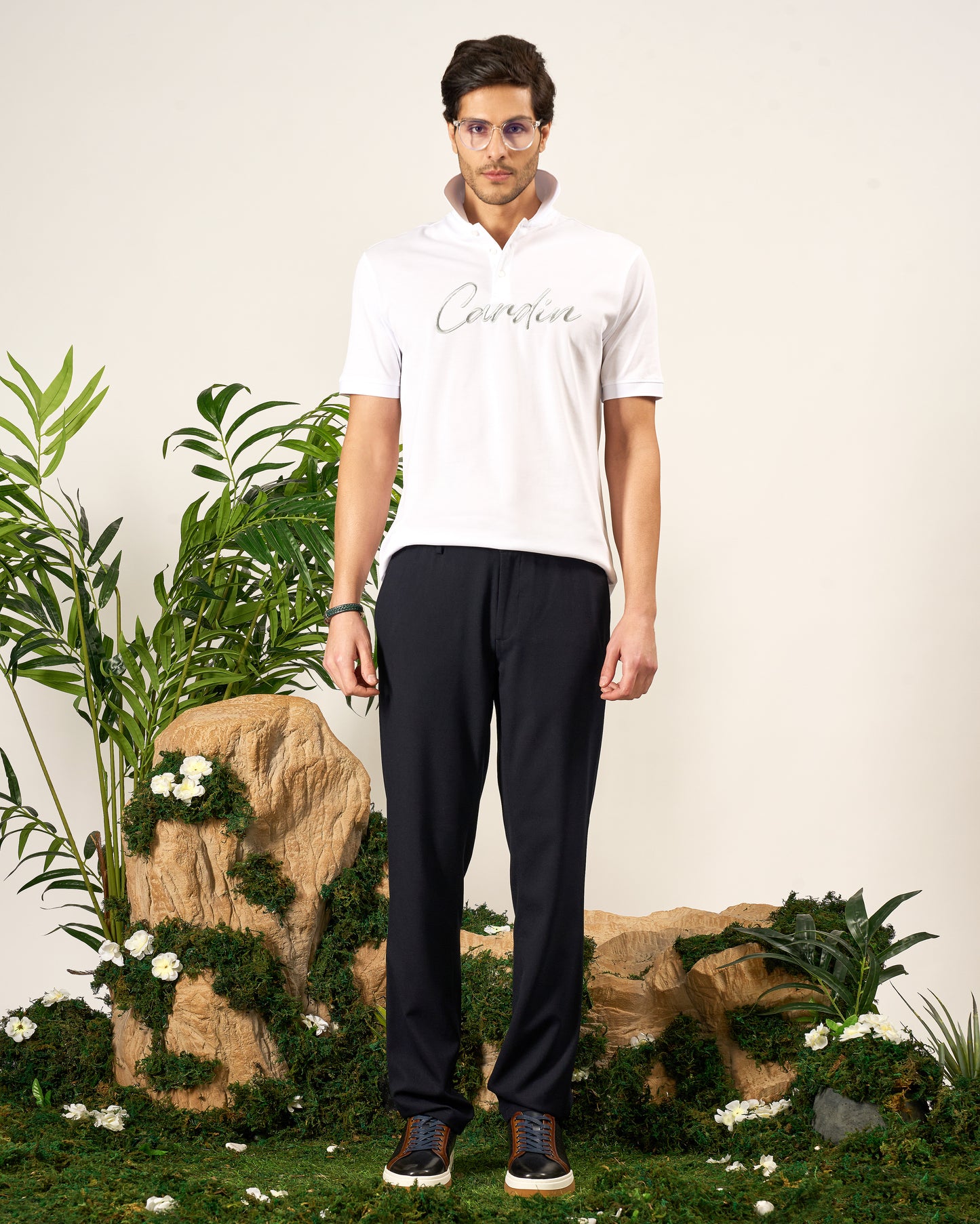 Pique Mercerized Cotton Polo Tshirt