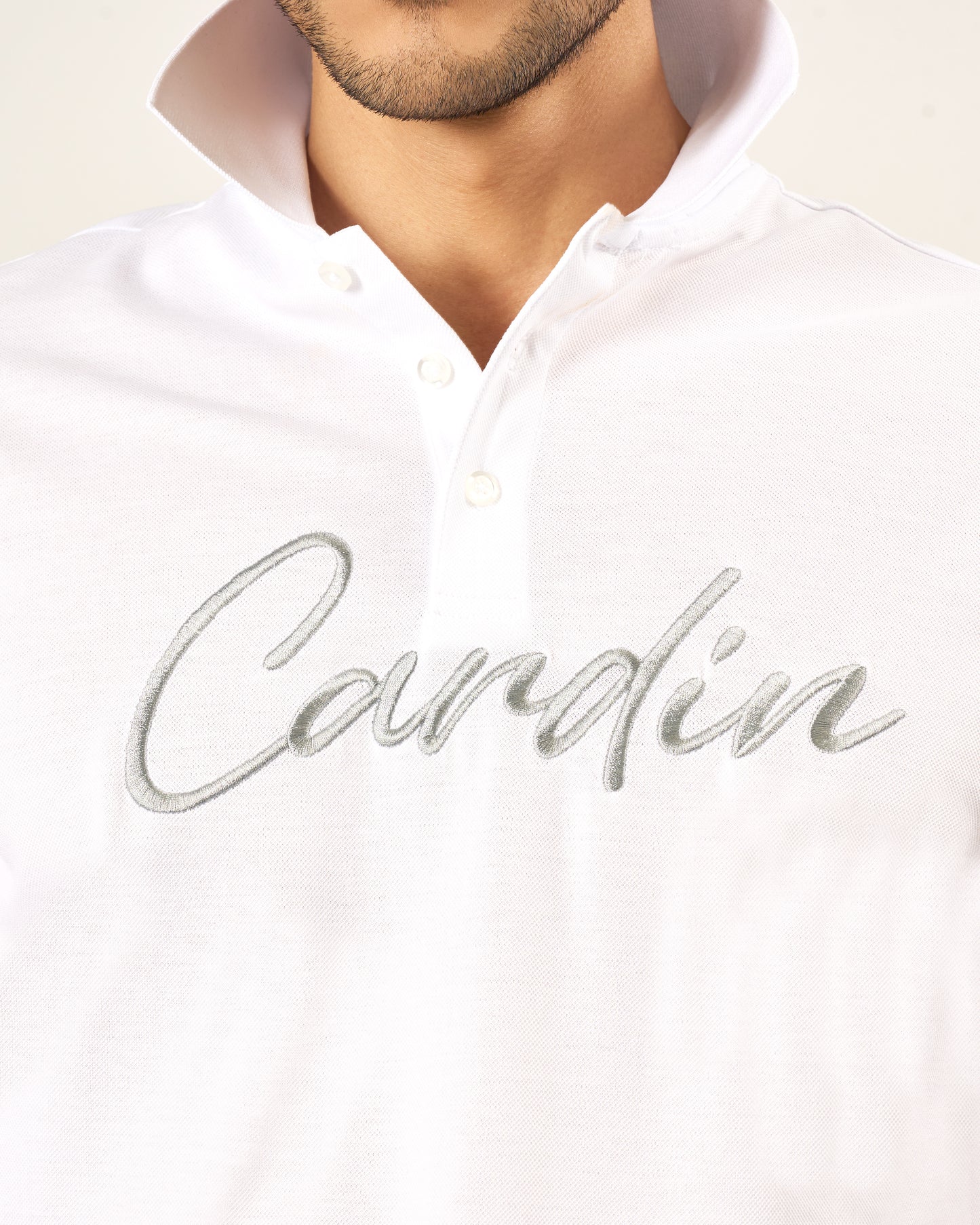 Pique Mercerized Cotton Polo Tshirt