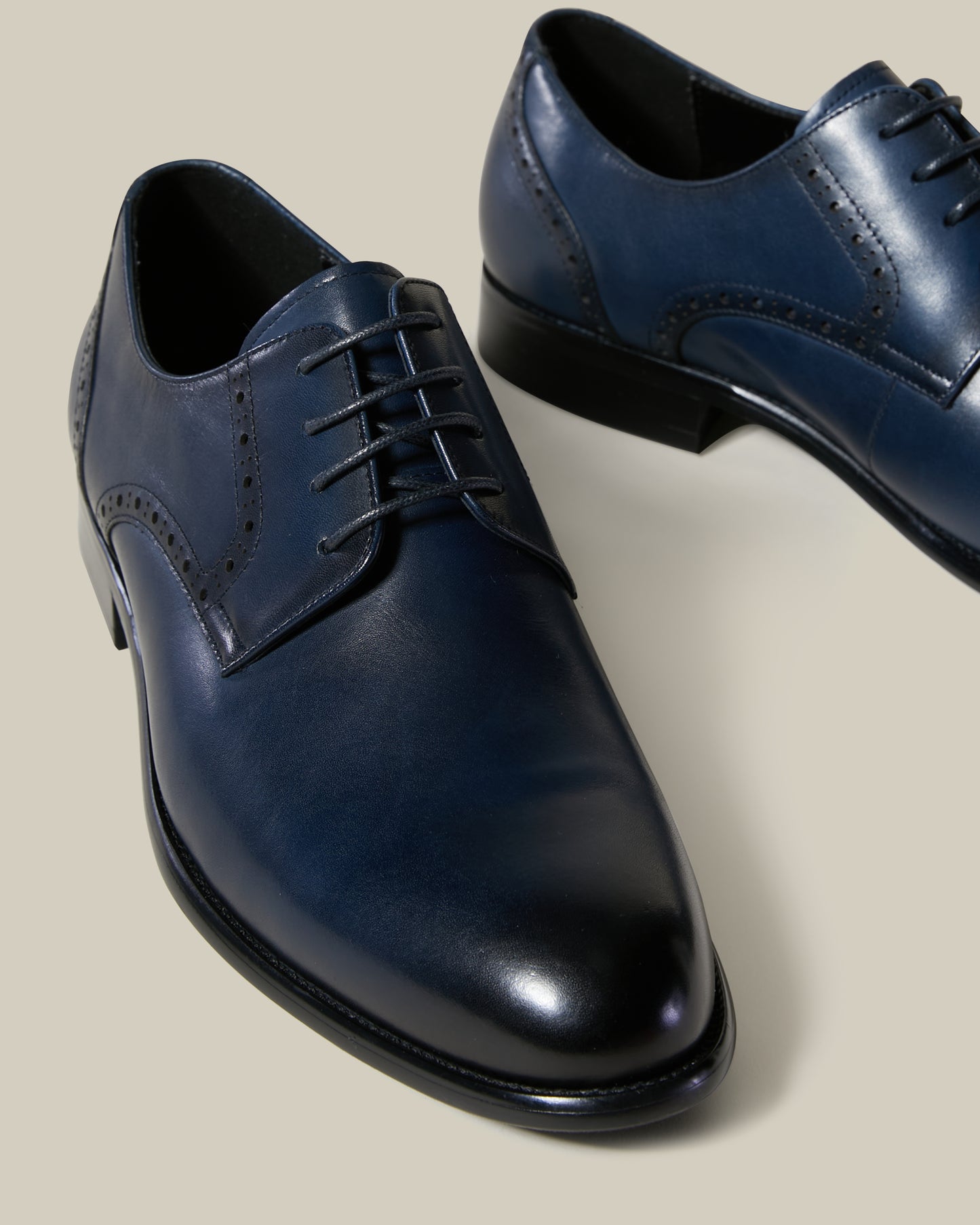 Brogue Accented Formal Shoes