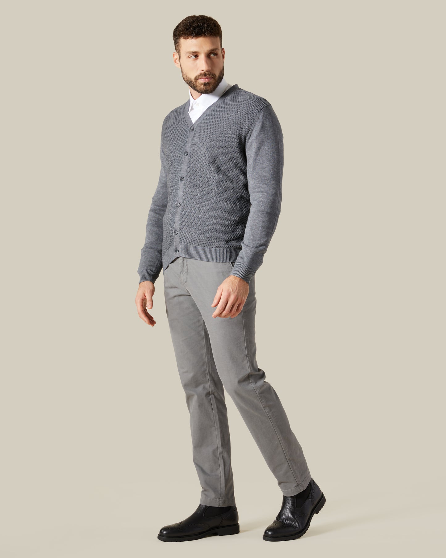 Buttoned Cardigan