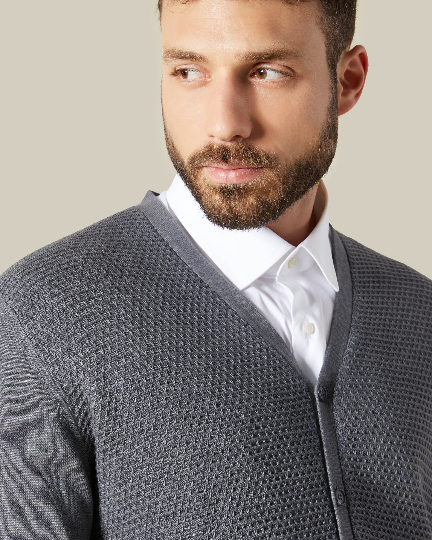 Buttoned Cardigan
