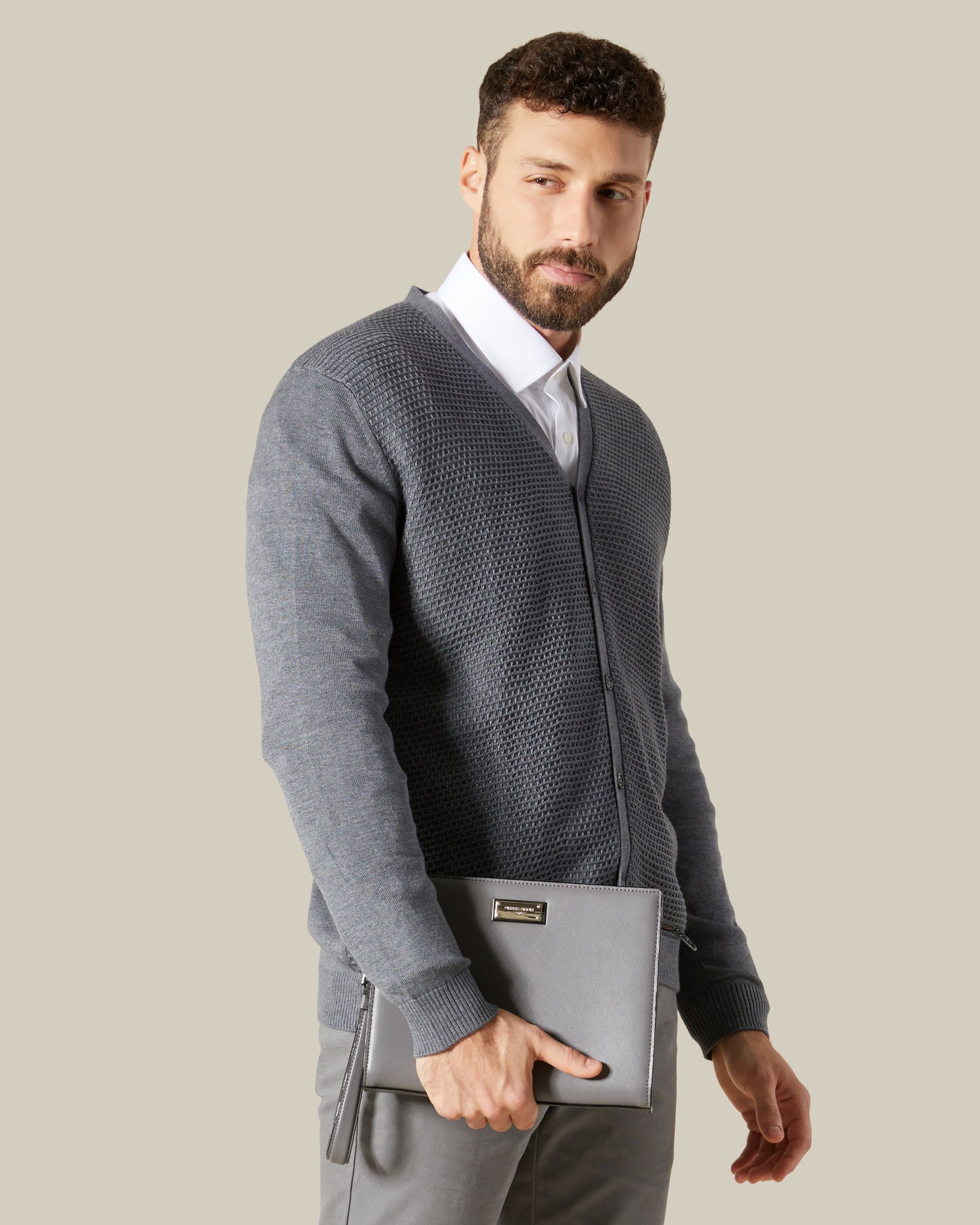 Buttoned Cardigan