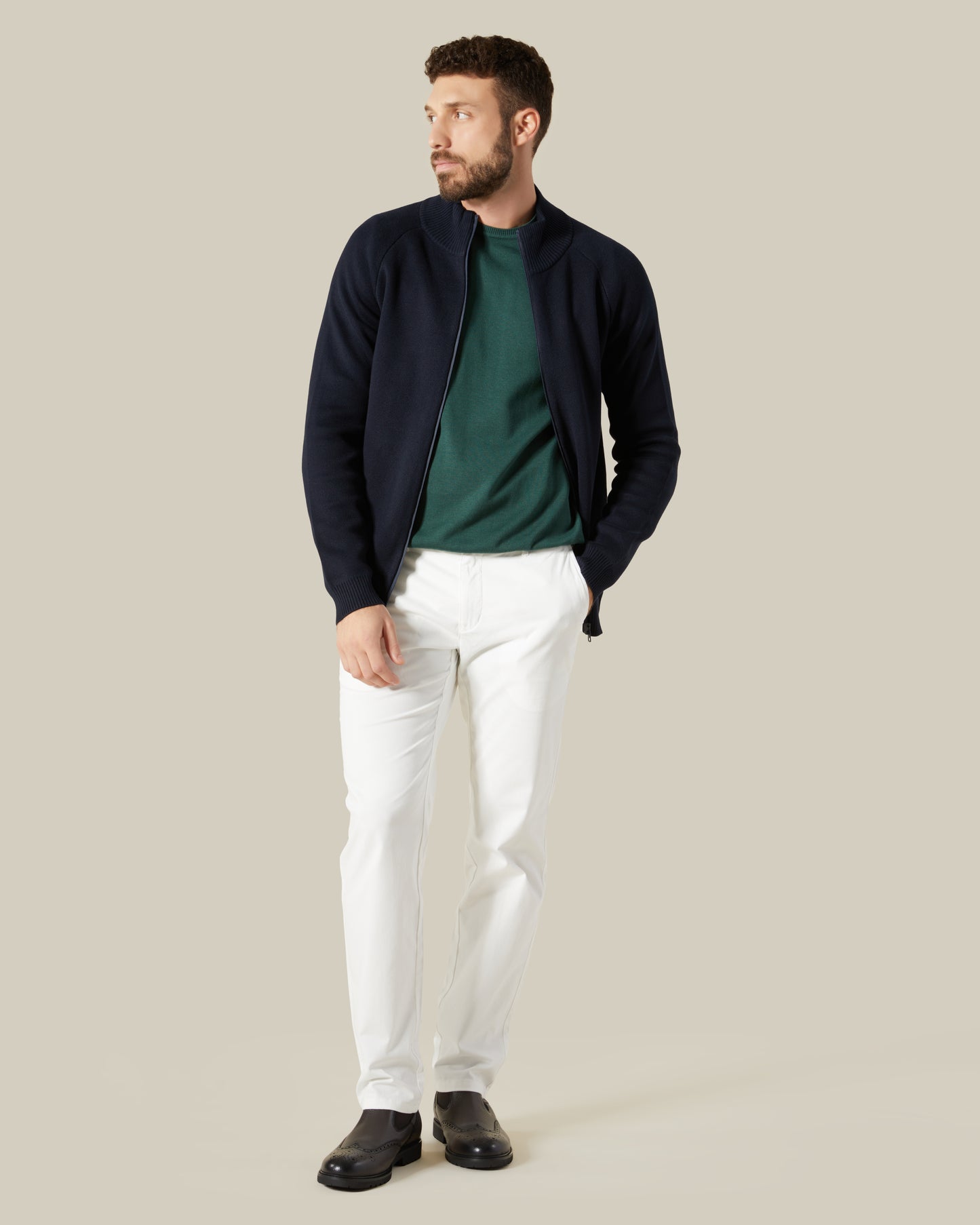 Zip Up Pullover