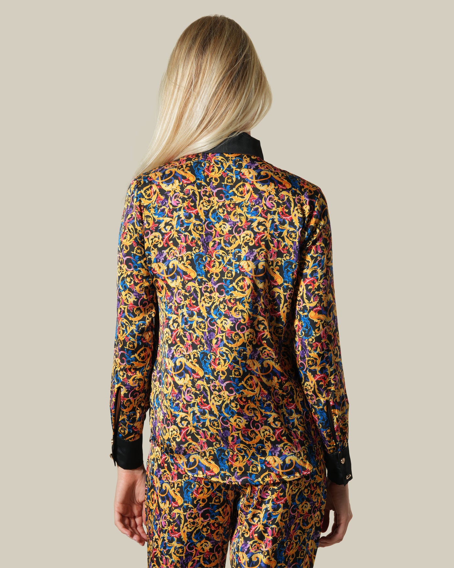Multicolor Baroque Printed Shirt