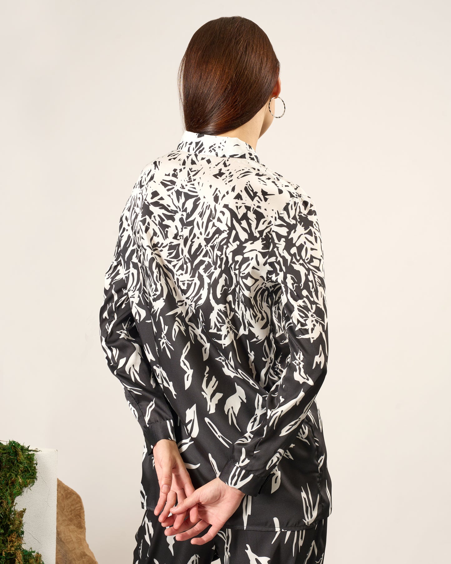 Abstract Print Shirt
