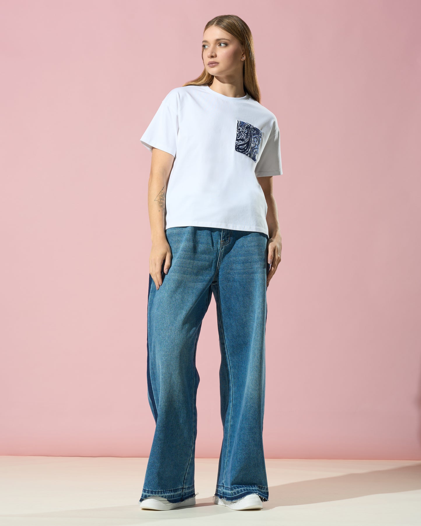 Paisley Pocket T-Shirt