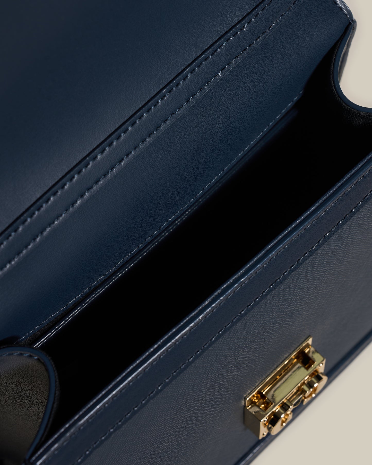 Saffiano Charm Shoulder Bag