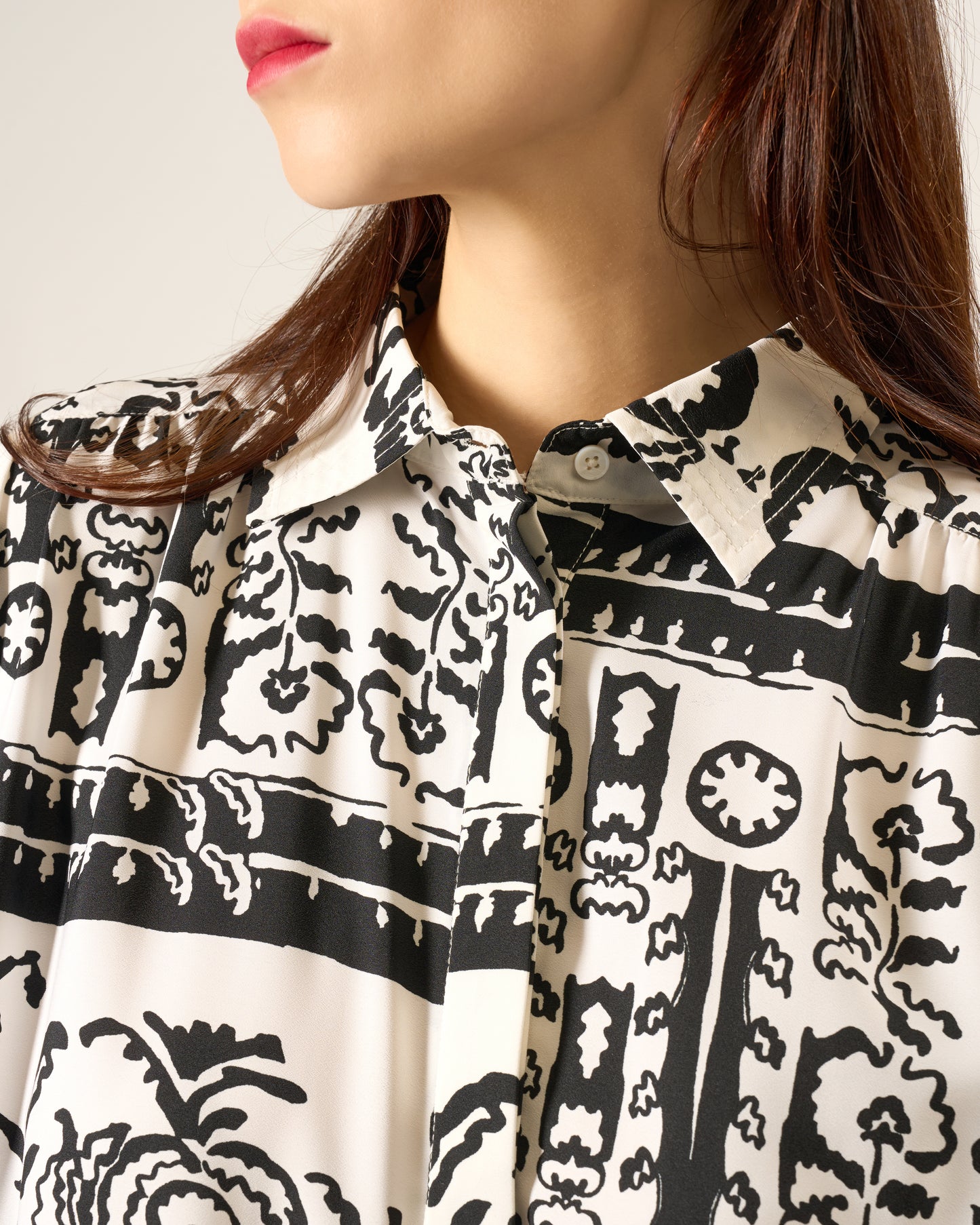 Printed Midi Dress