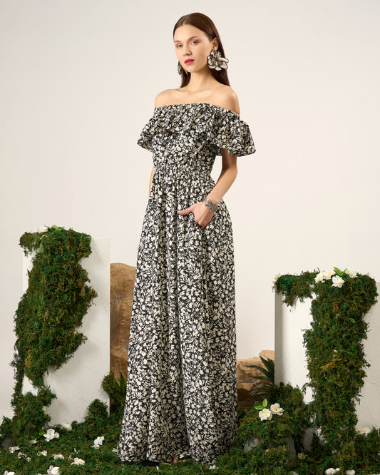 Ditsy Floral Maxi Dress