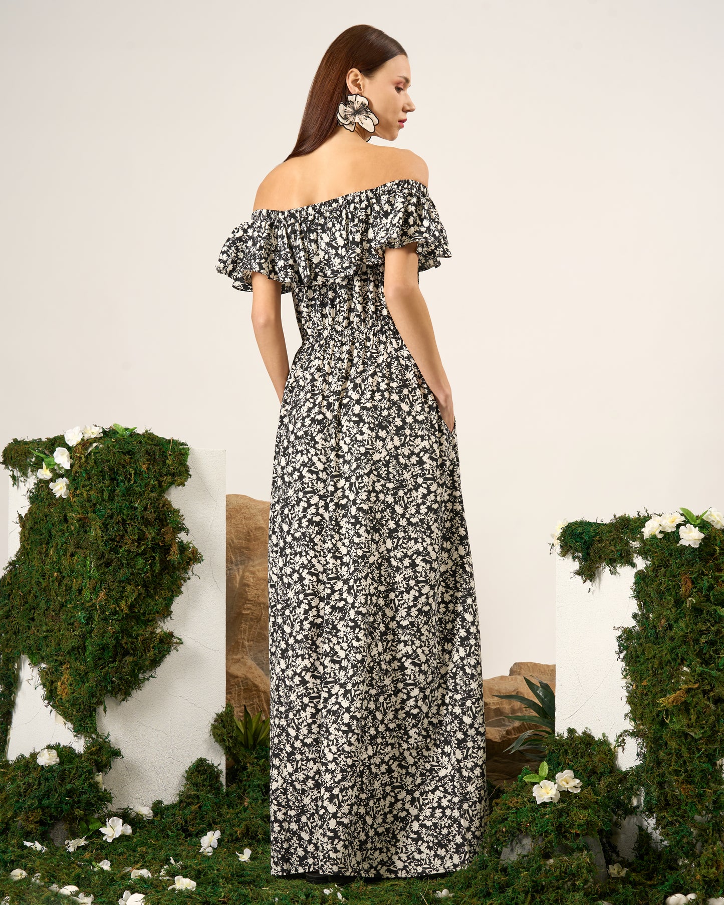Ditsy Floral Maxi Dress