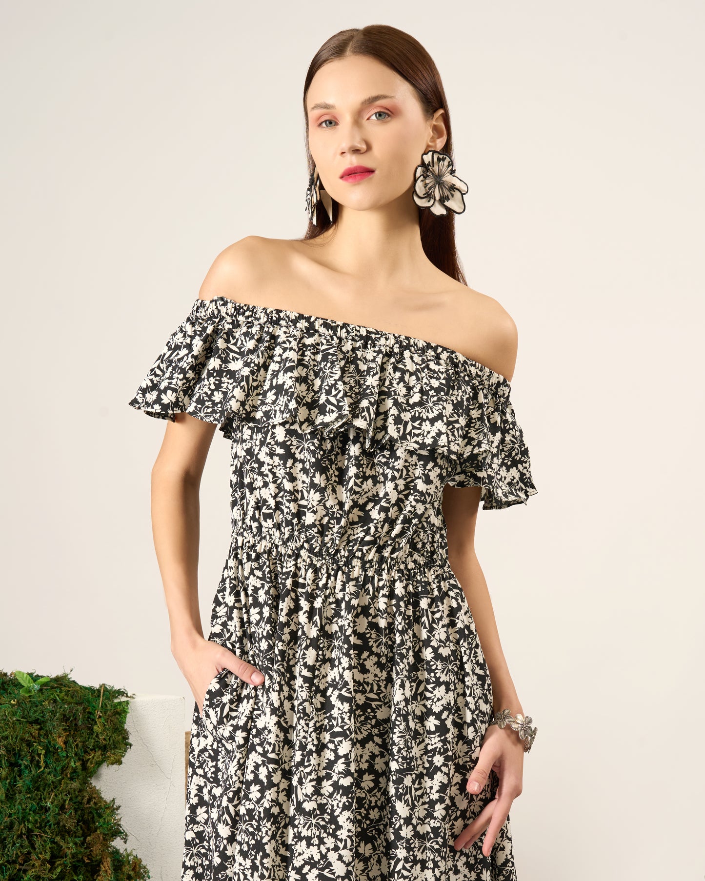 Ditsy Floral Maxi Dress