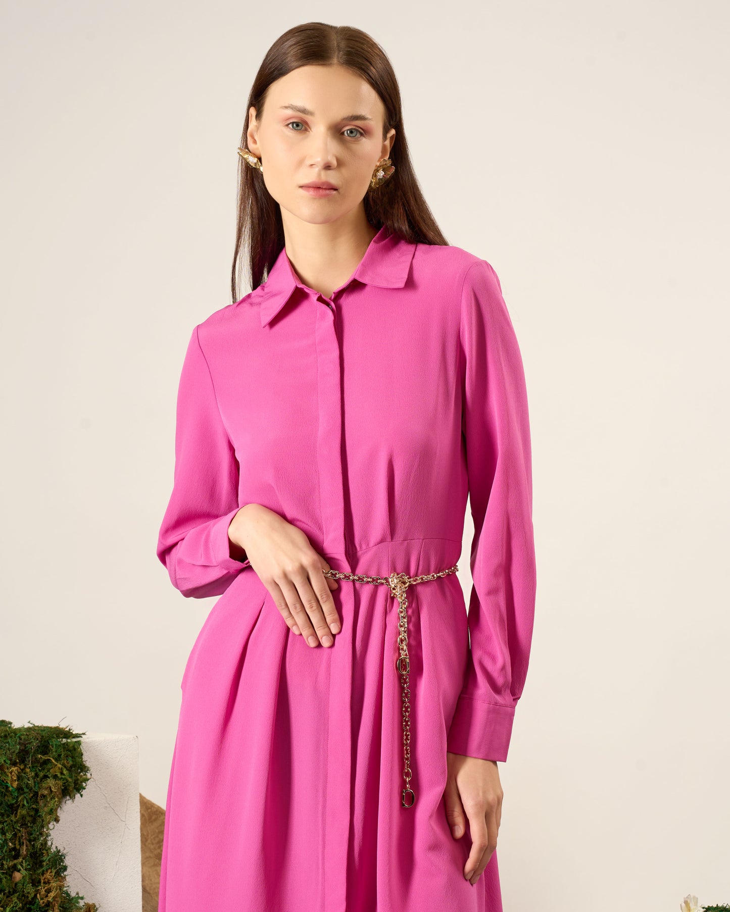 Midi Shirt Dress