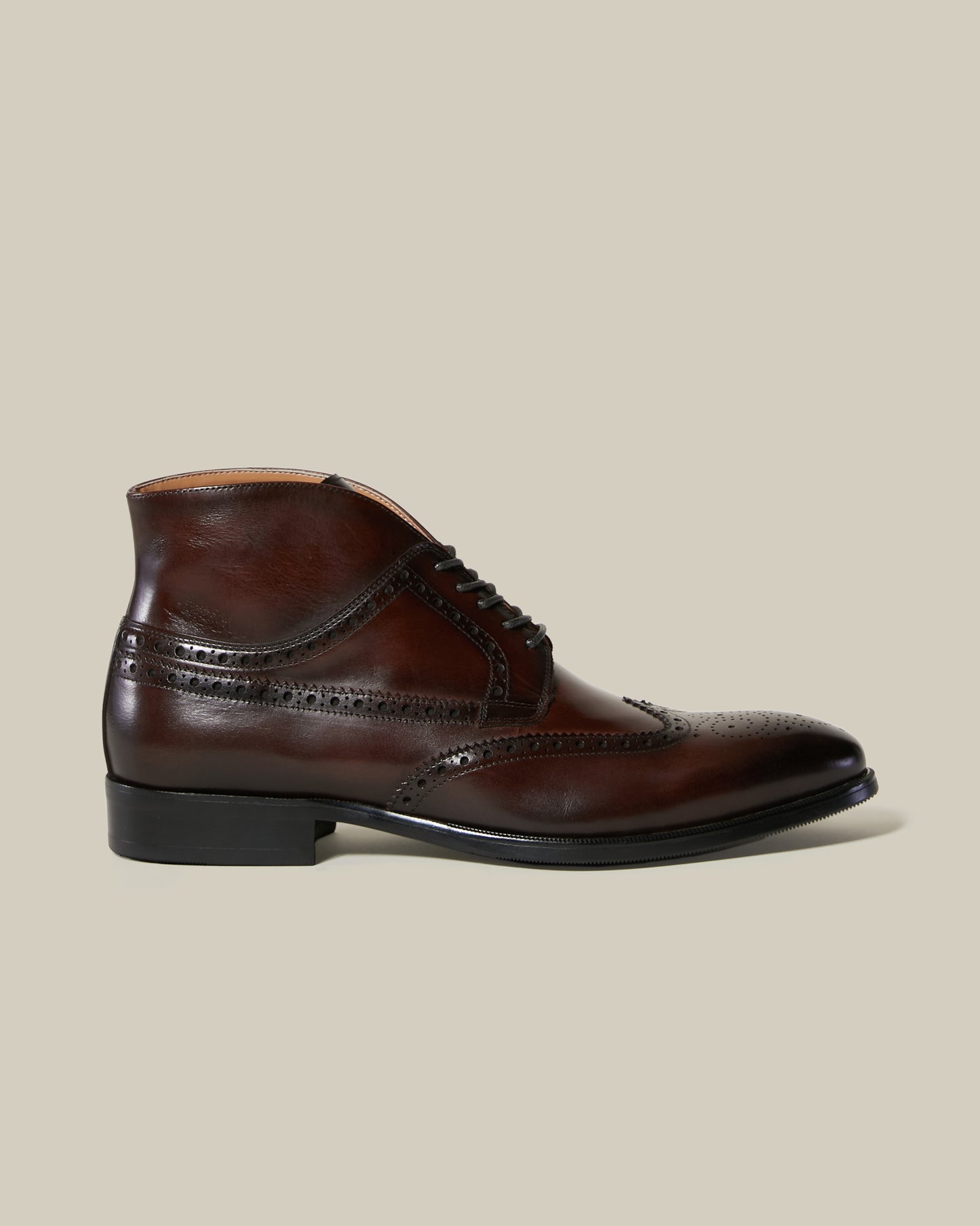 Brogue Accented Formal Boots