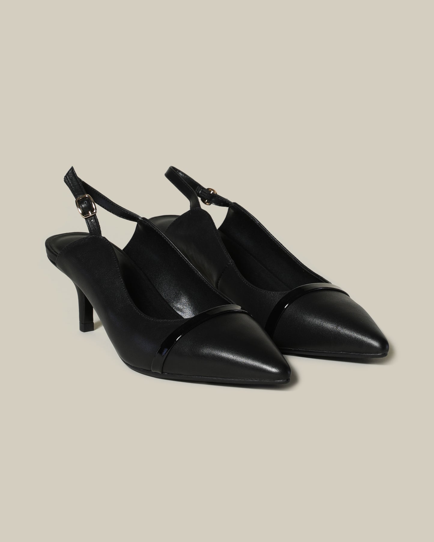 Pointed Toe Slingback Pumps