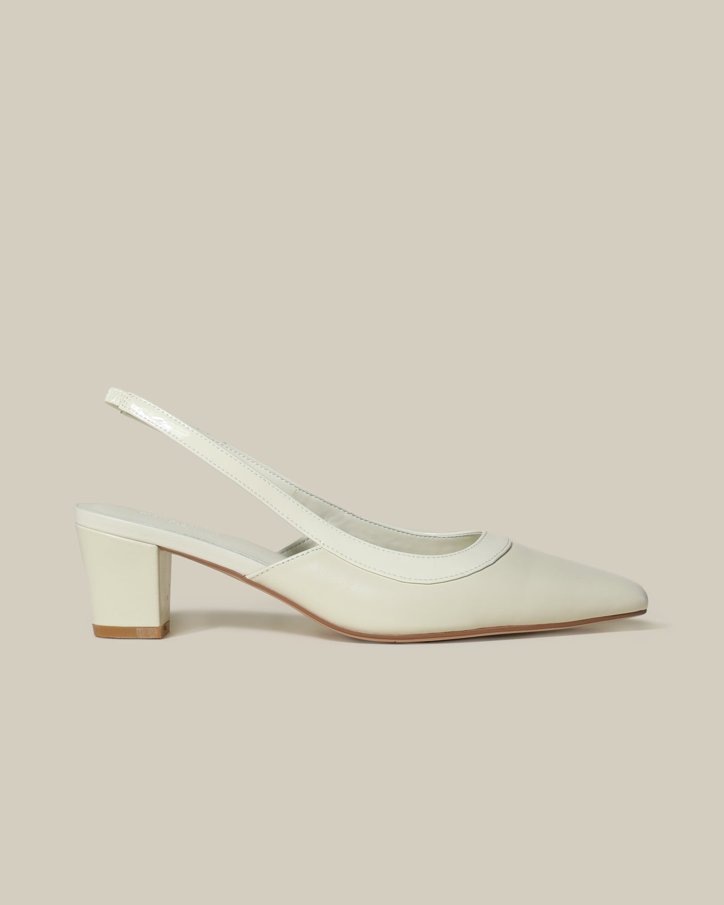 Block Heeled Pumps