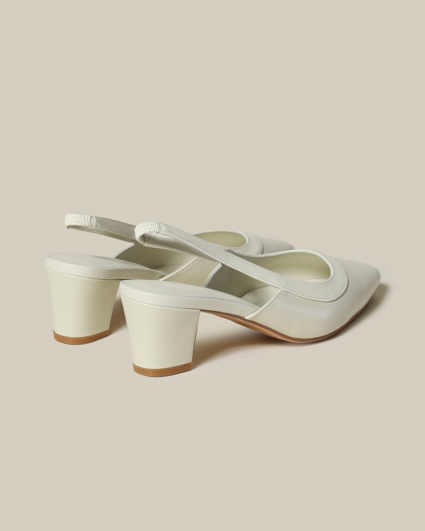 Block Heeled Pumps