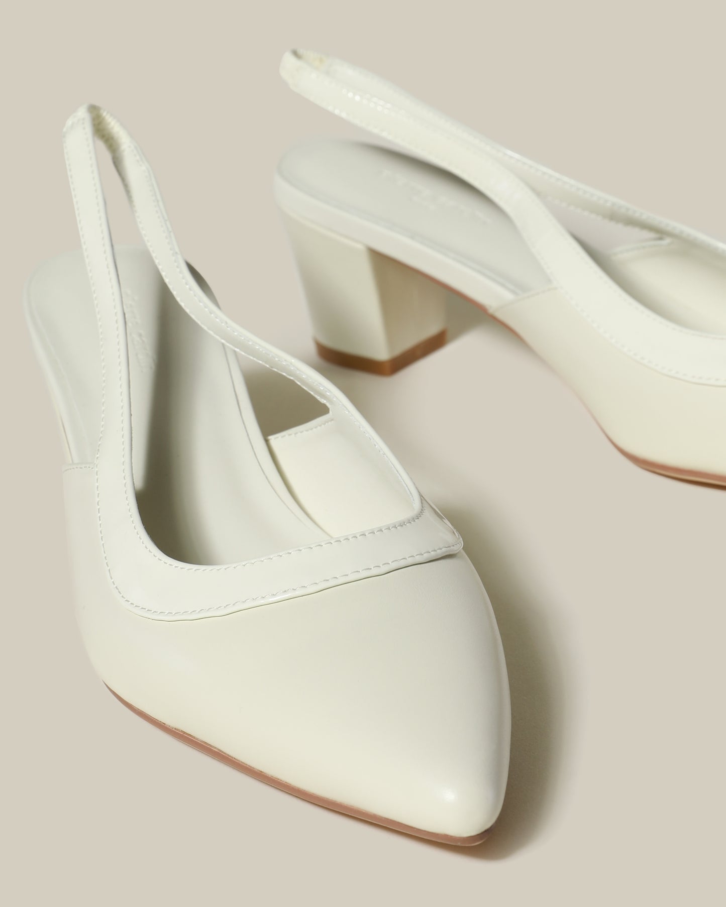 Block Heeled Pumps