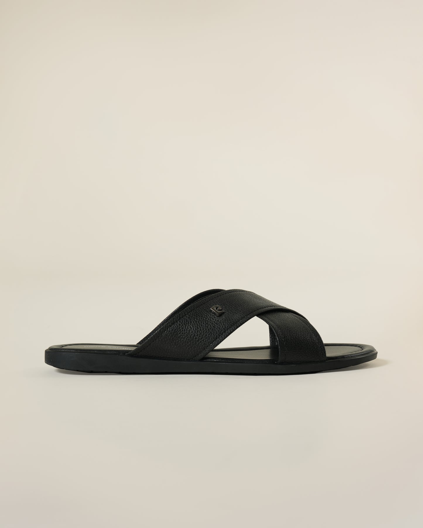 Logo Leather Sandals