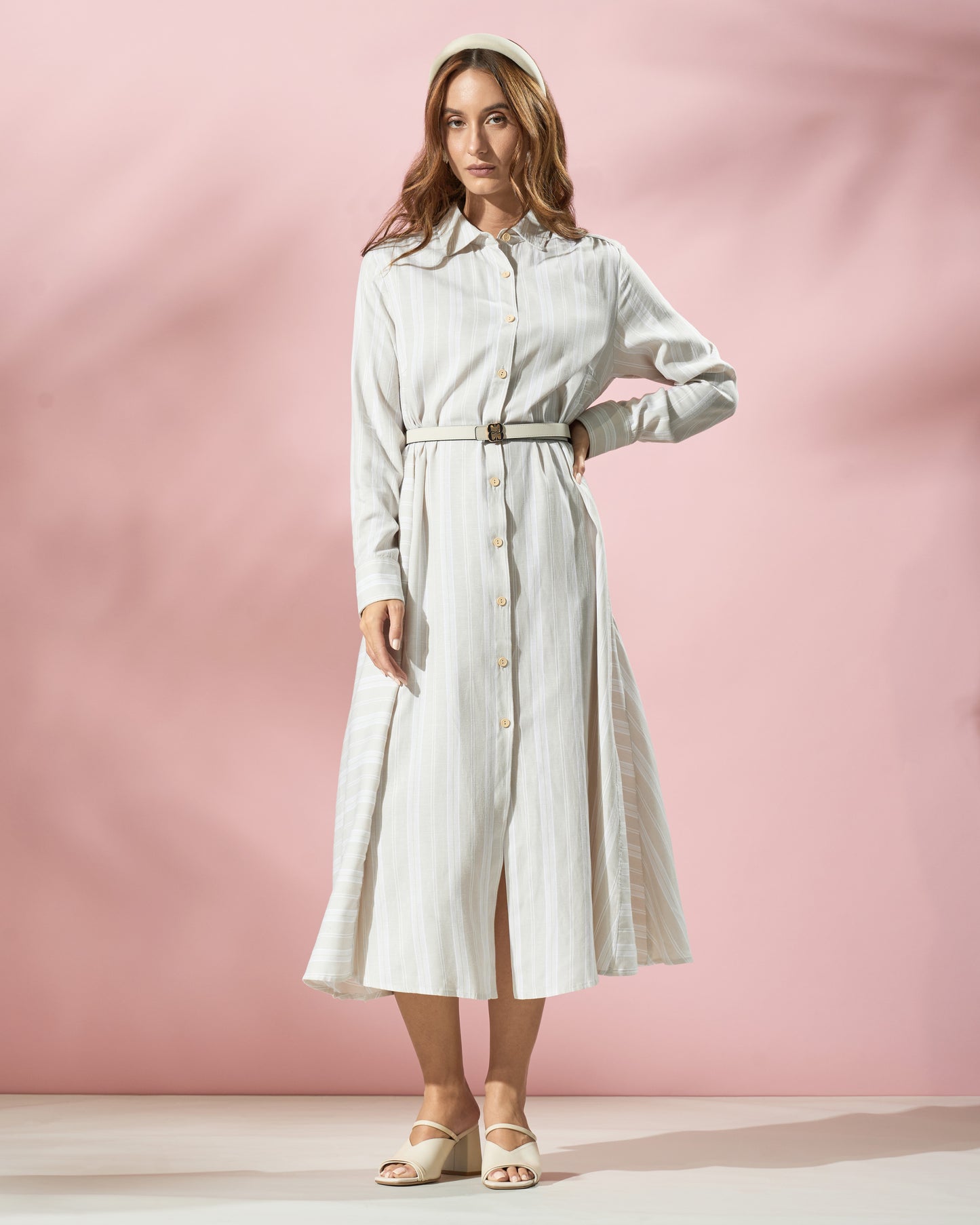 Striped Maxi Dess