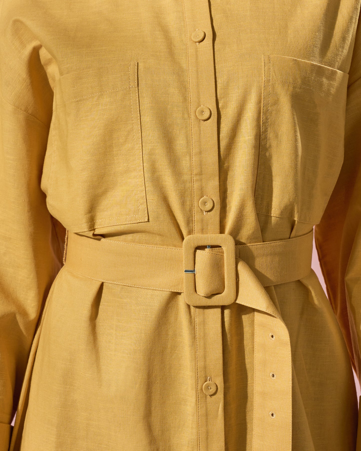 Classic Midi Shirt Dress