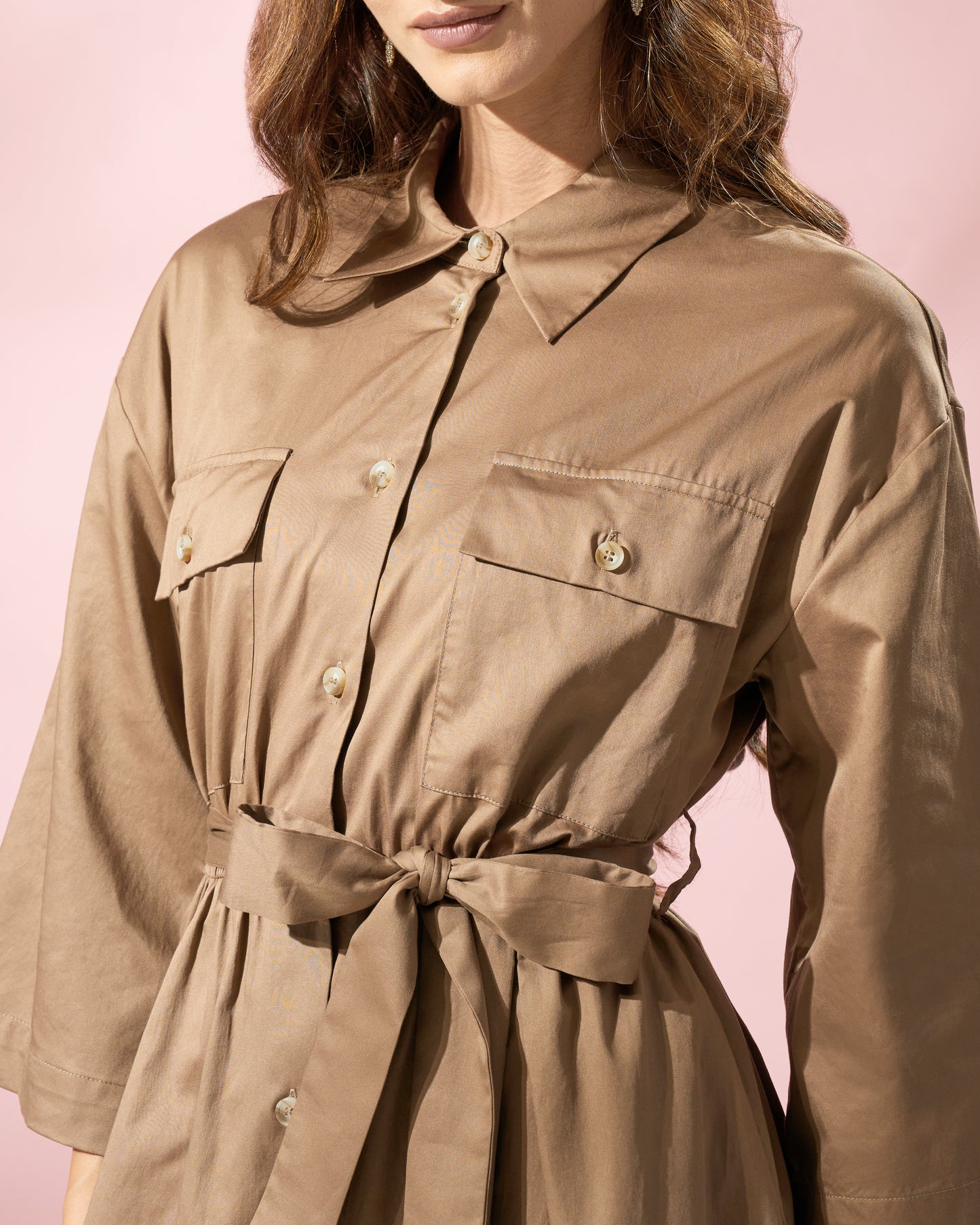 Belted Maxi Dress