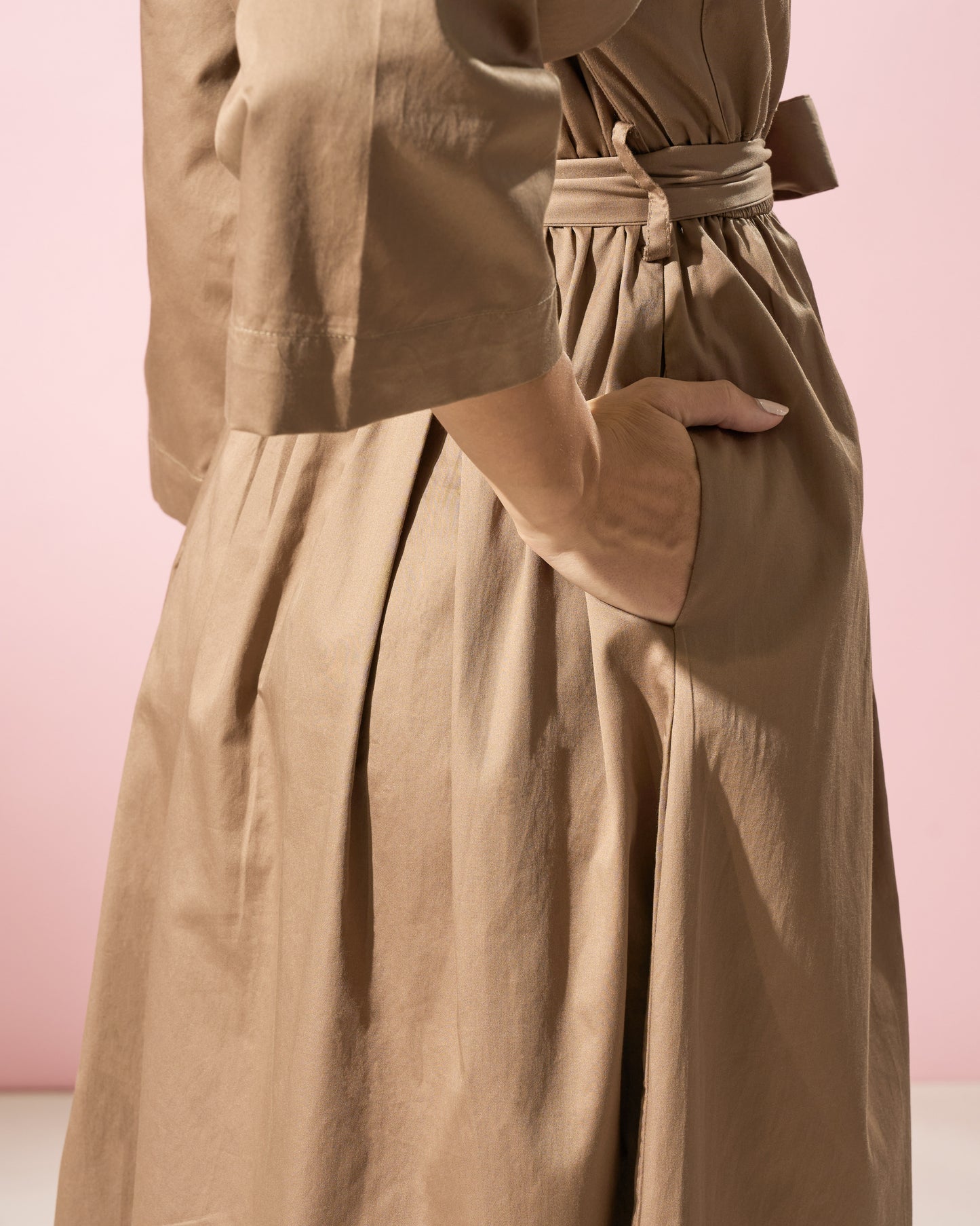 Belted Maxi Dress