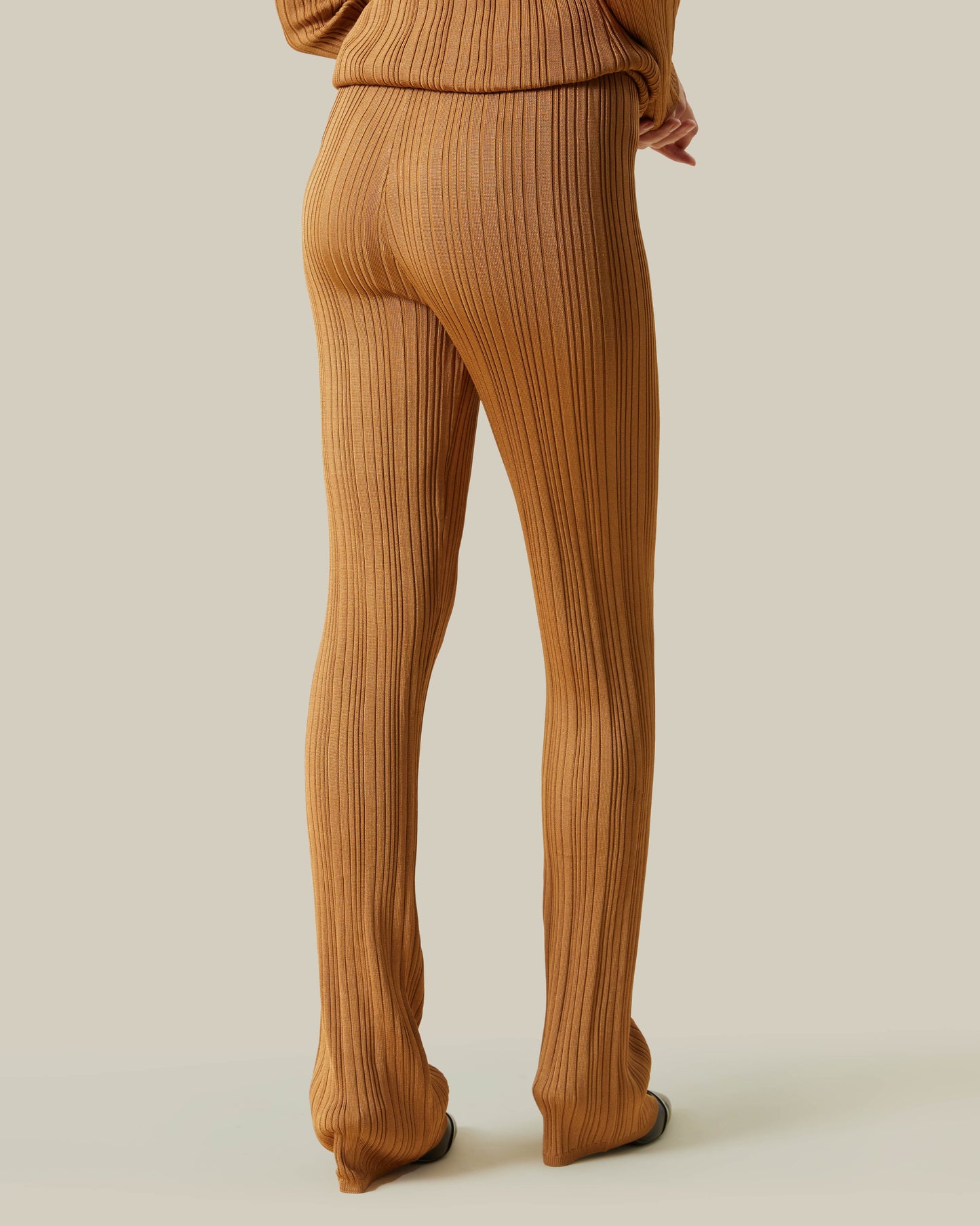 Ribbed Knitted Pants