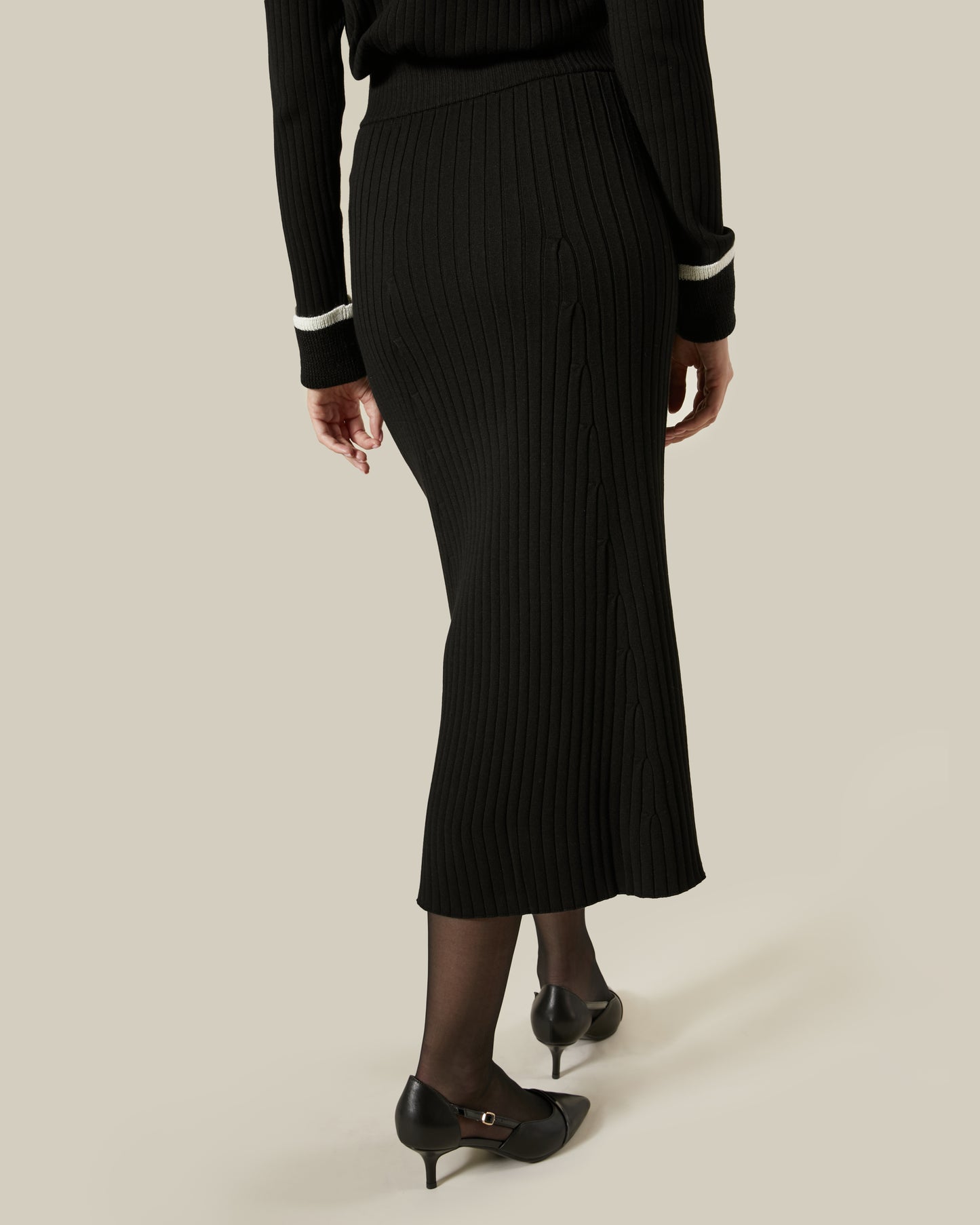 Knitted Midi Skirt