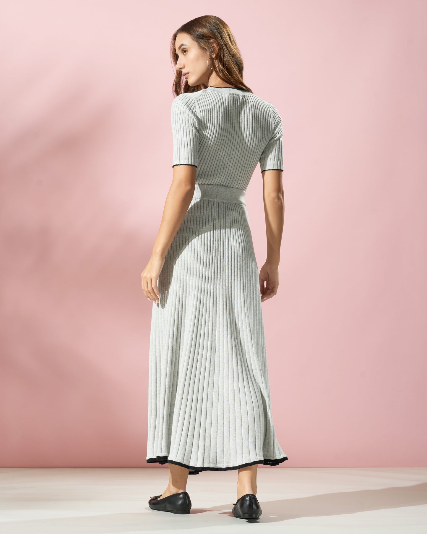 Ribbed Knit Skirt
