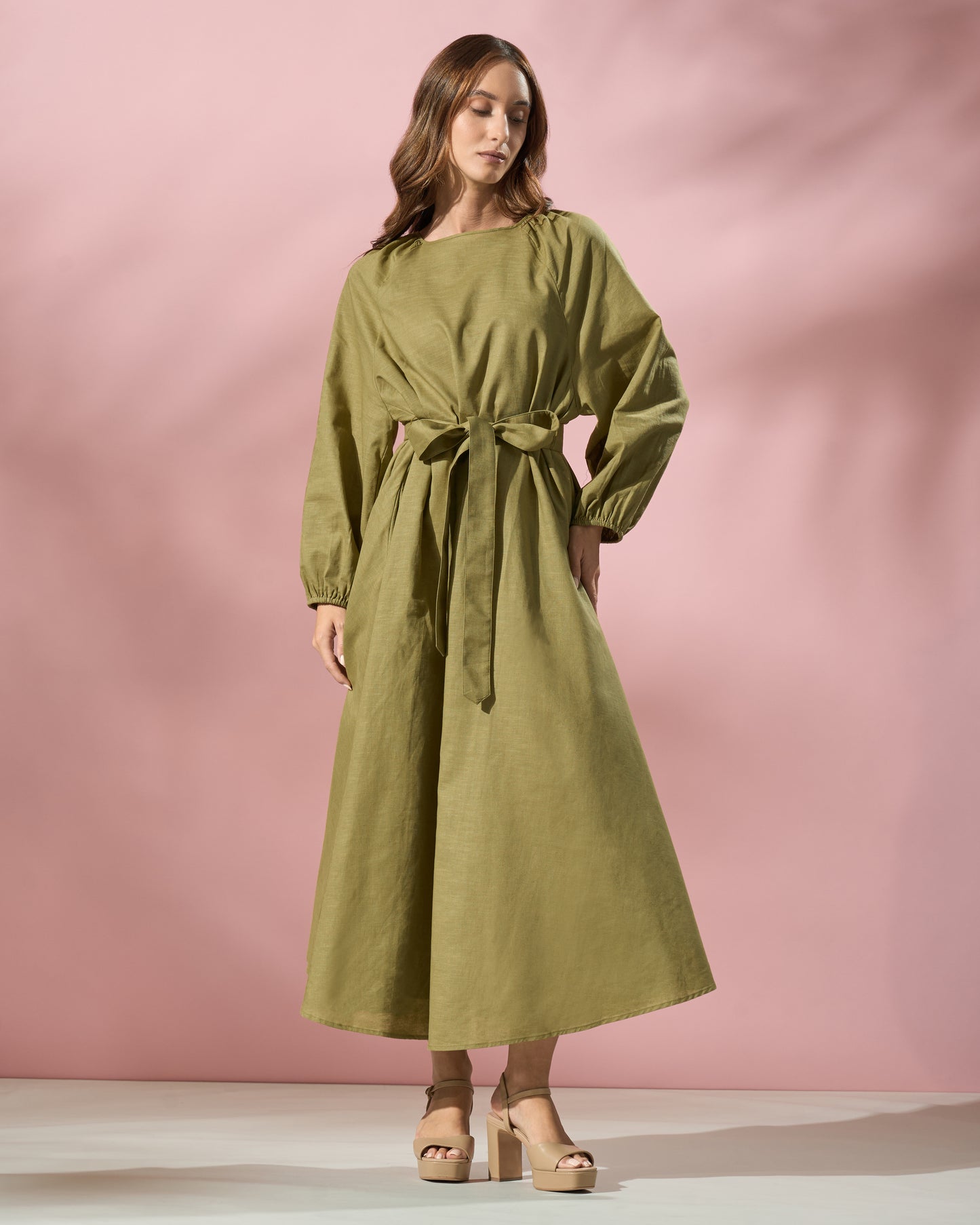 Tie Back Detail Dress