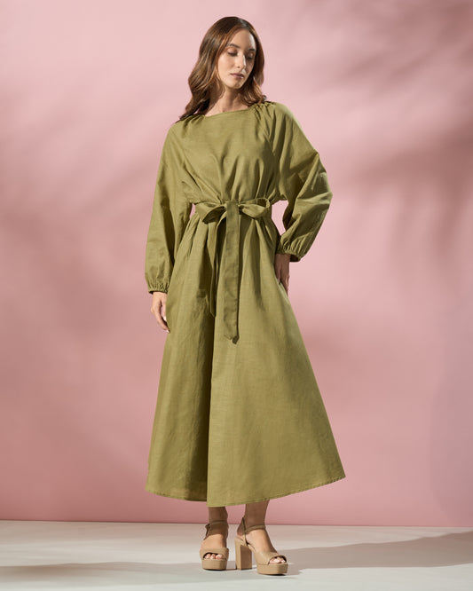 Tie Back Detail Dress