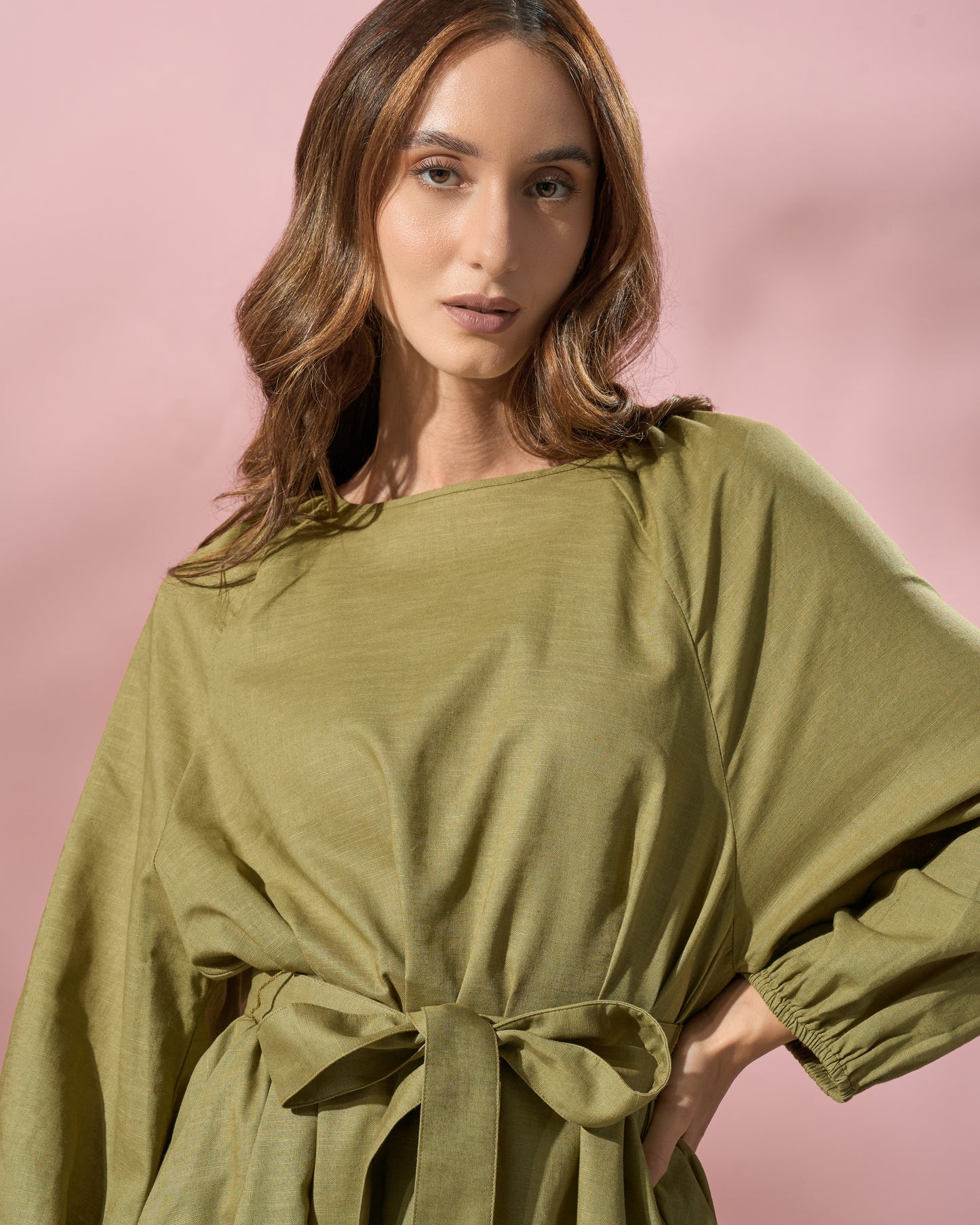 Tie Back Detail Dress