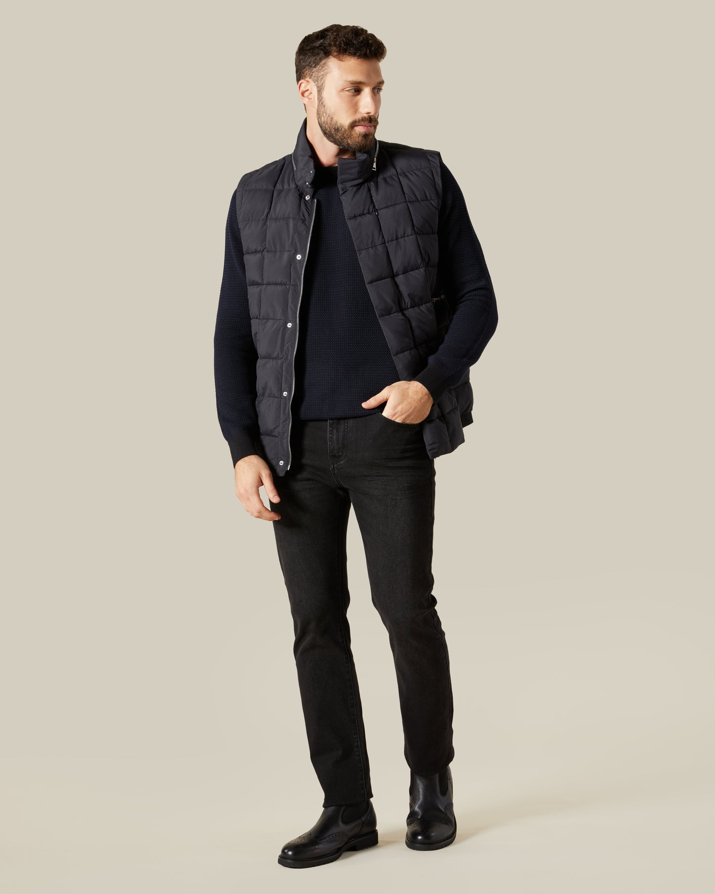 Box Quilted Vest