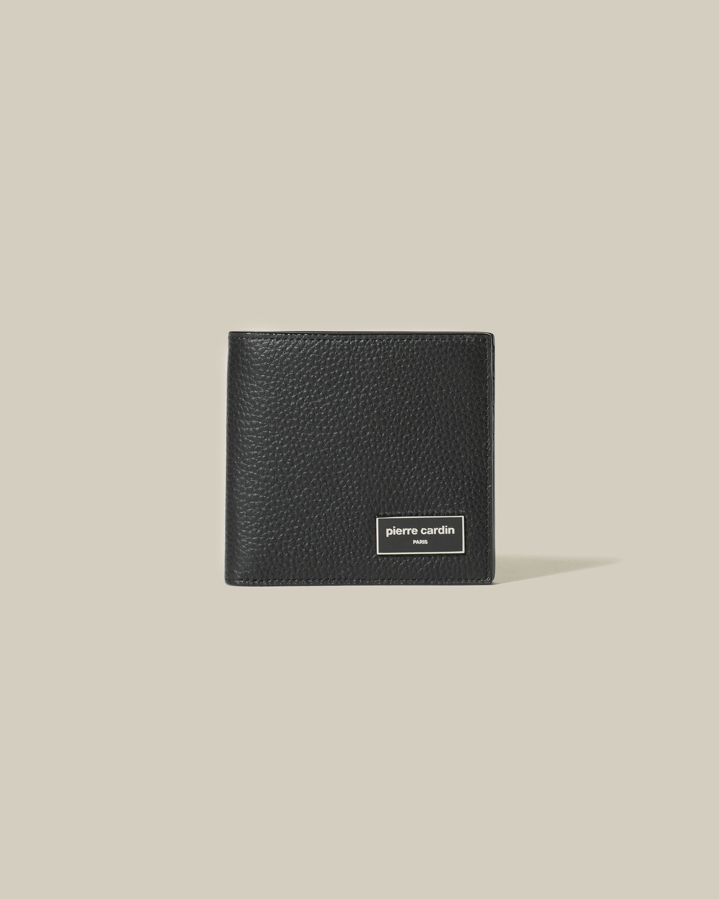 Brand Embellished Bifold Wallet