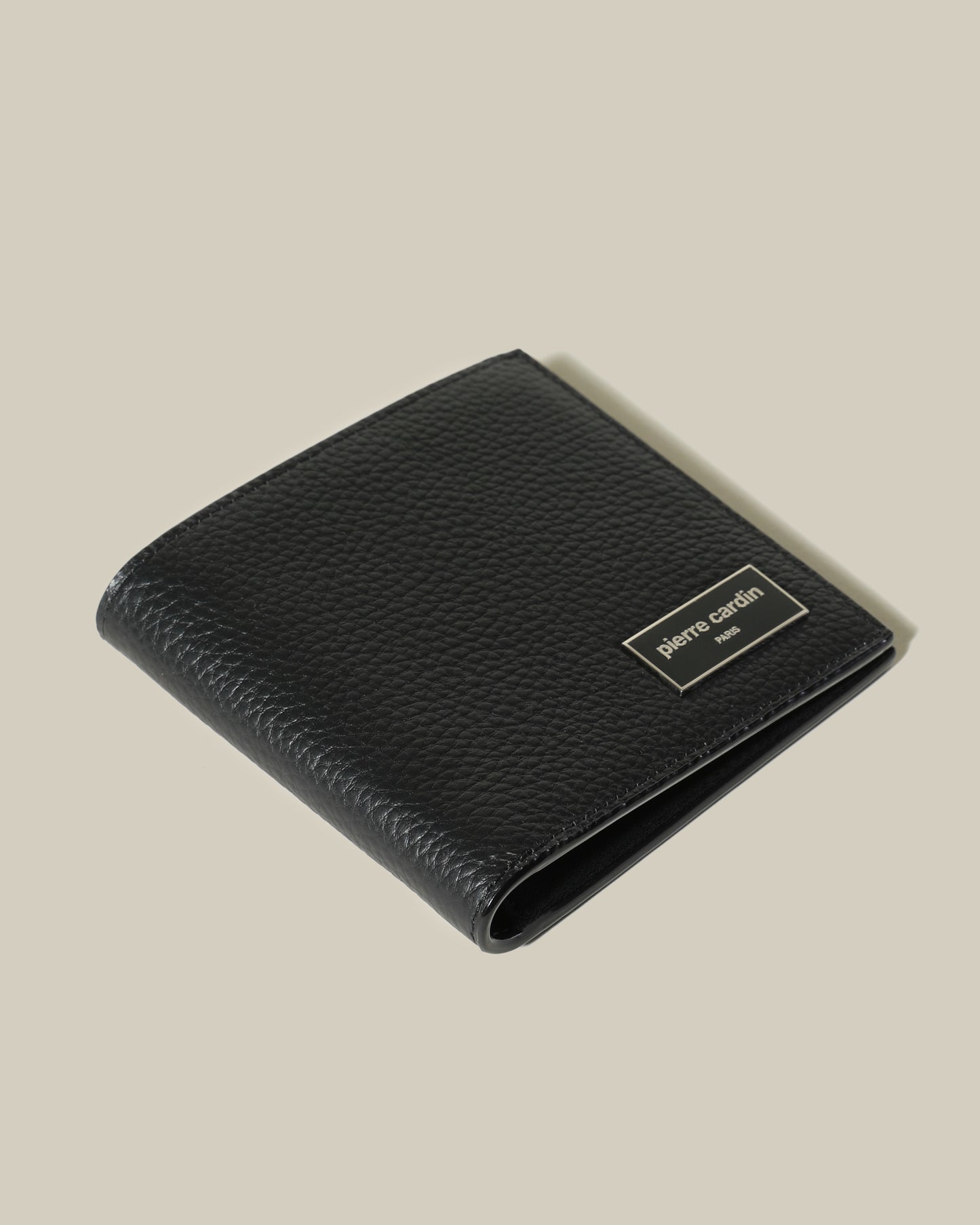 Brand Embellished Bifold Wallet
