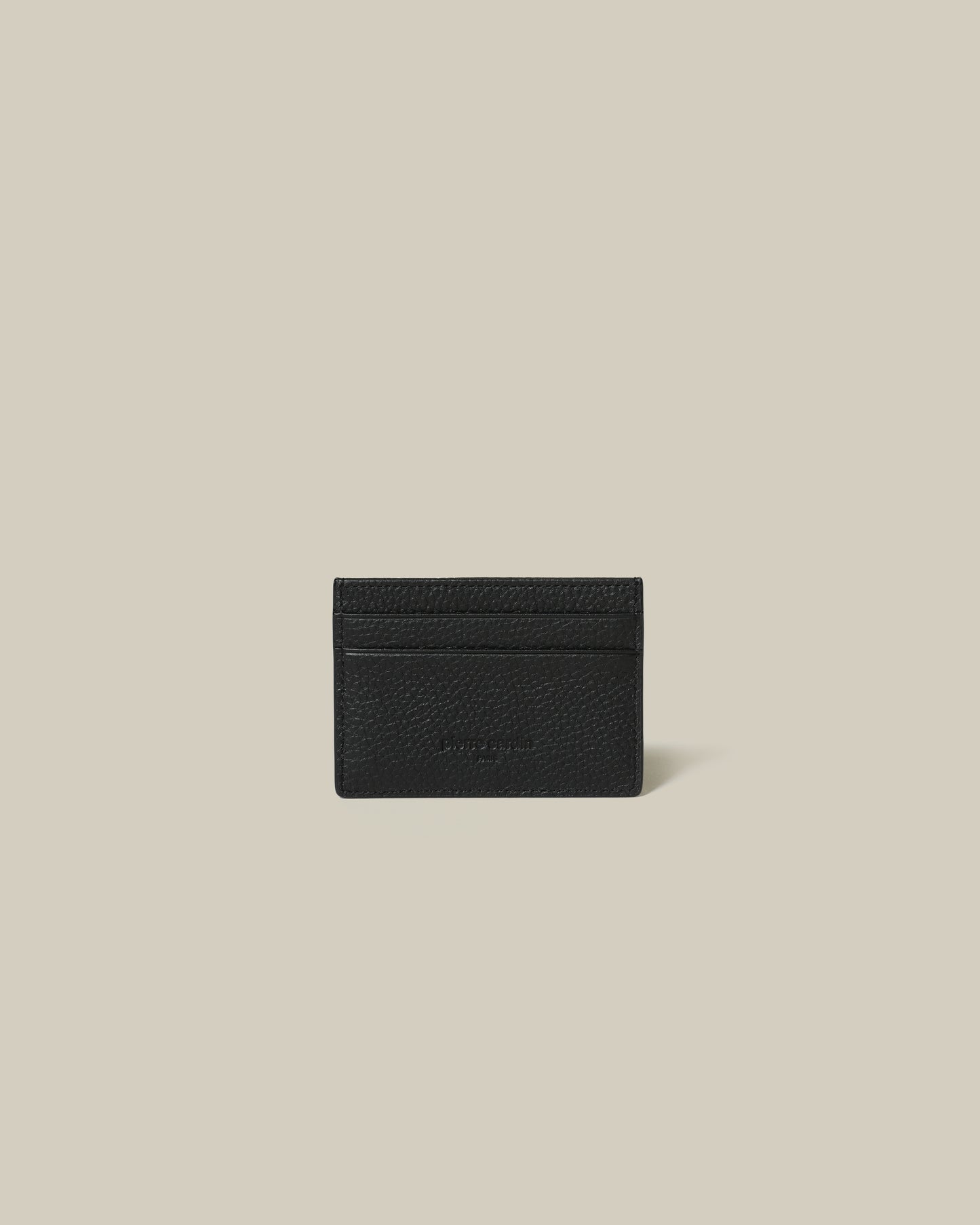 Logo Embellished Card Holder