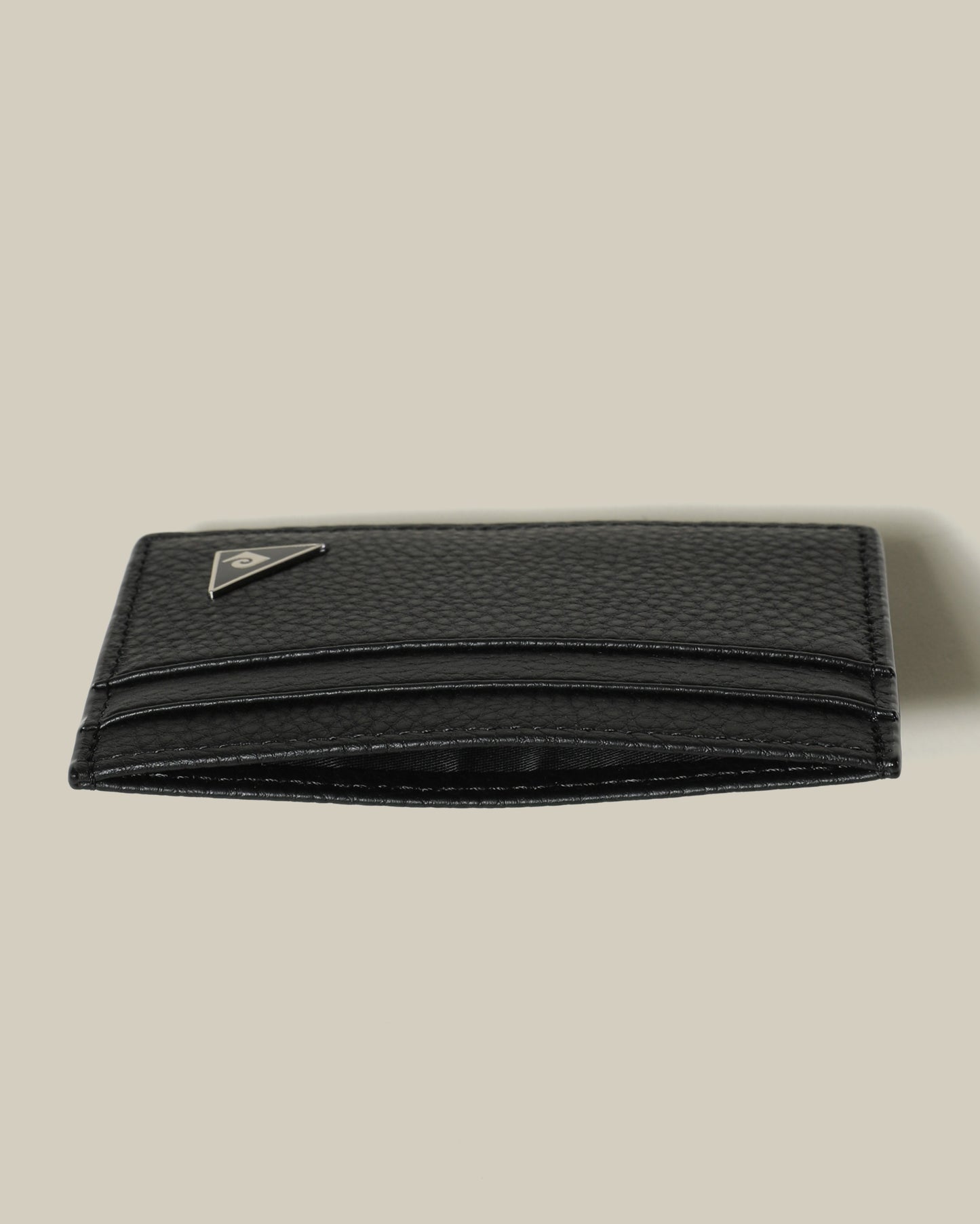 Logo Embellished Card Holder