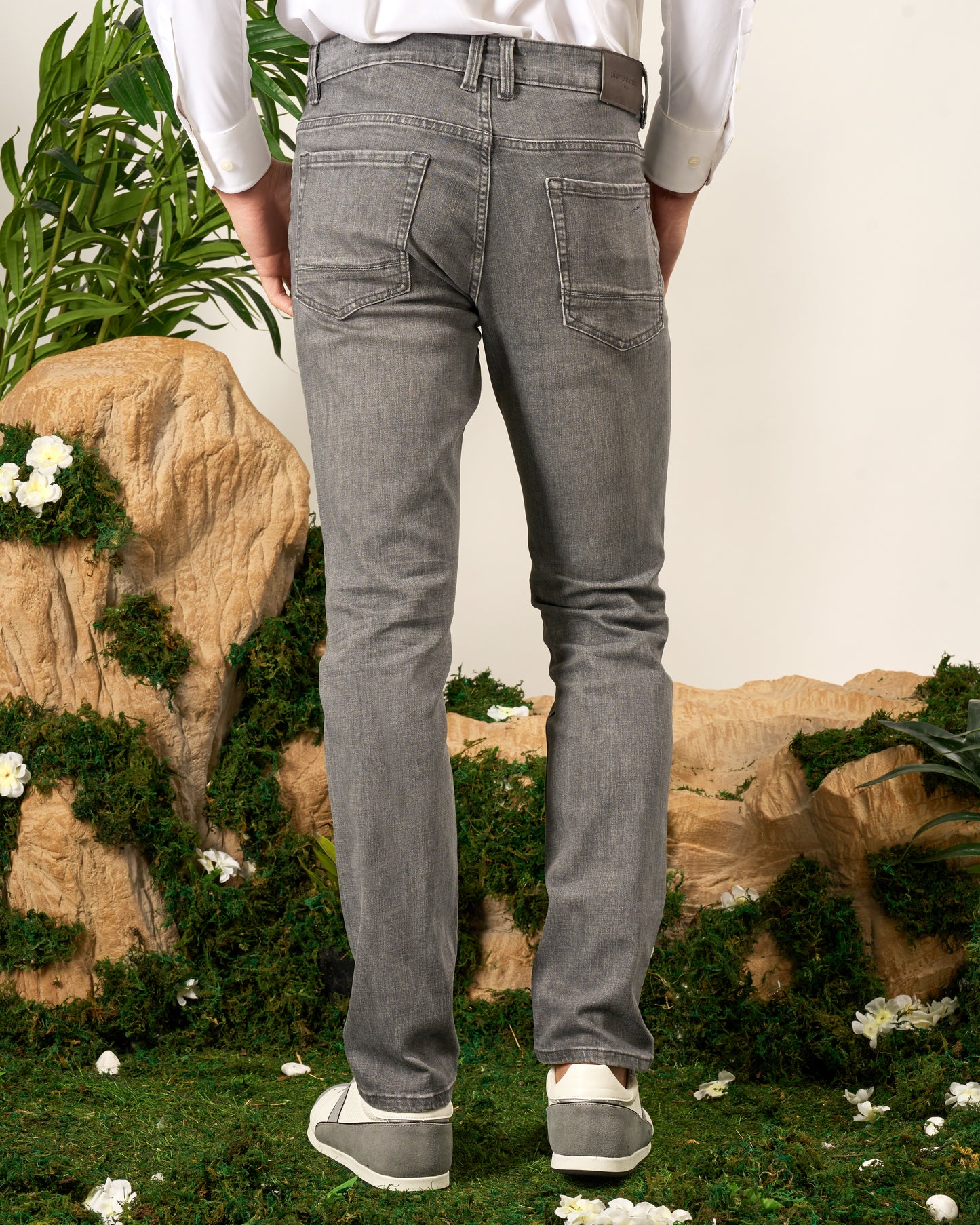 Regular Fit Stretch Denim Jeans
