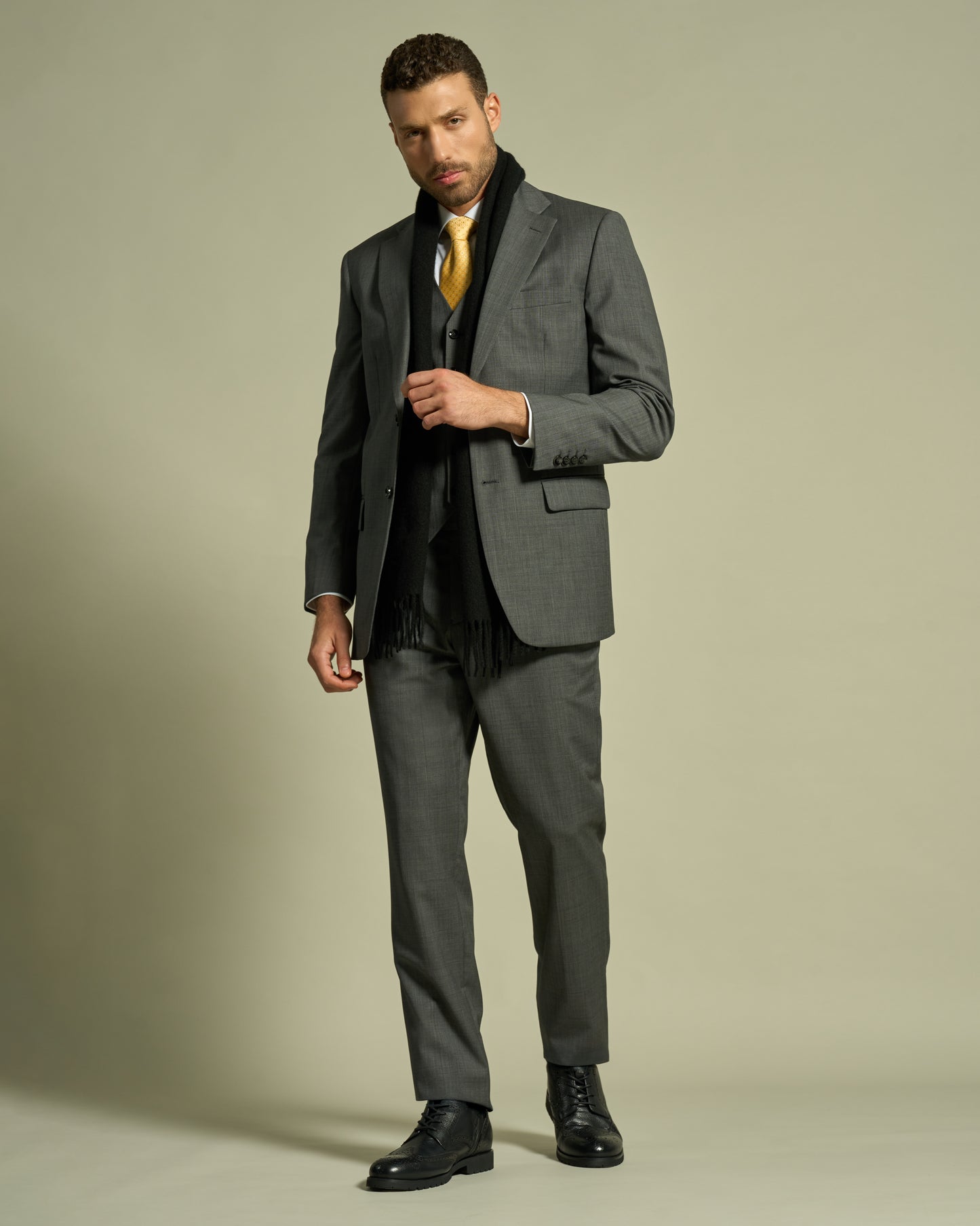 Subtle Brushed Suit