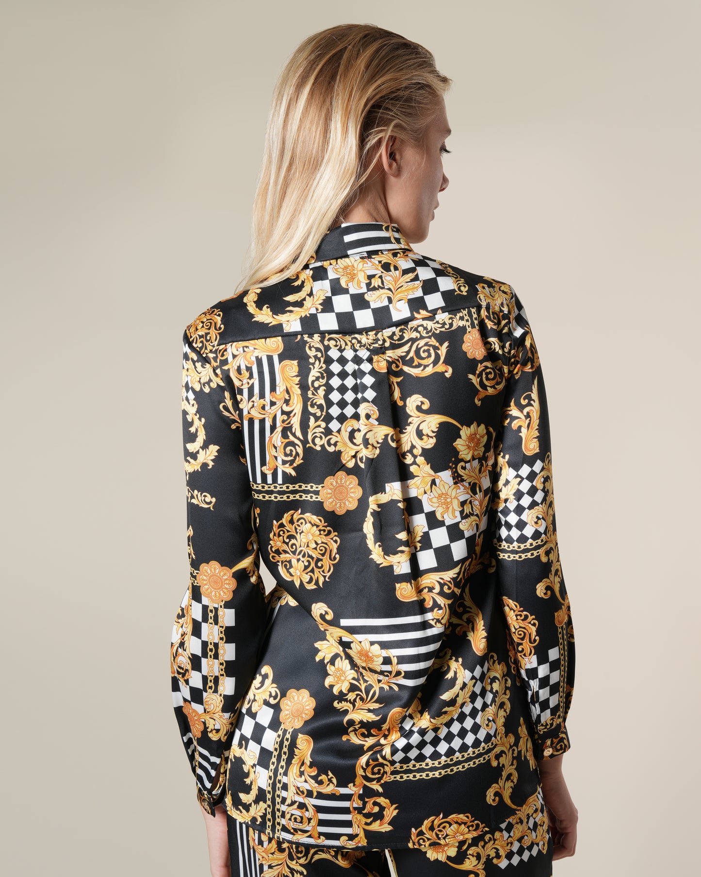 Geometric Baroque Printed Shirt