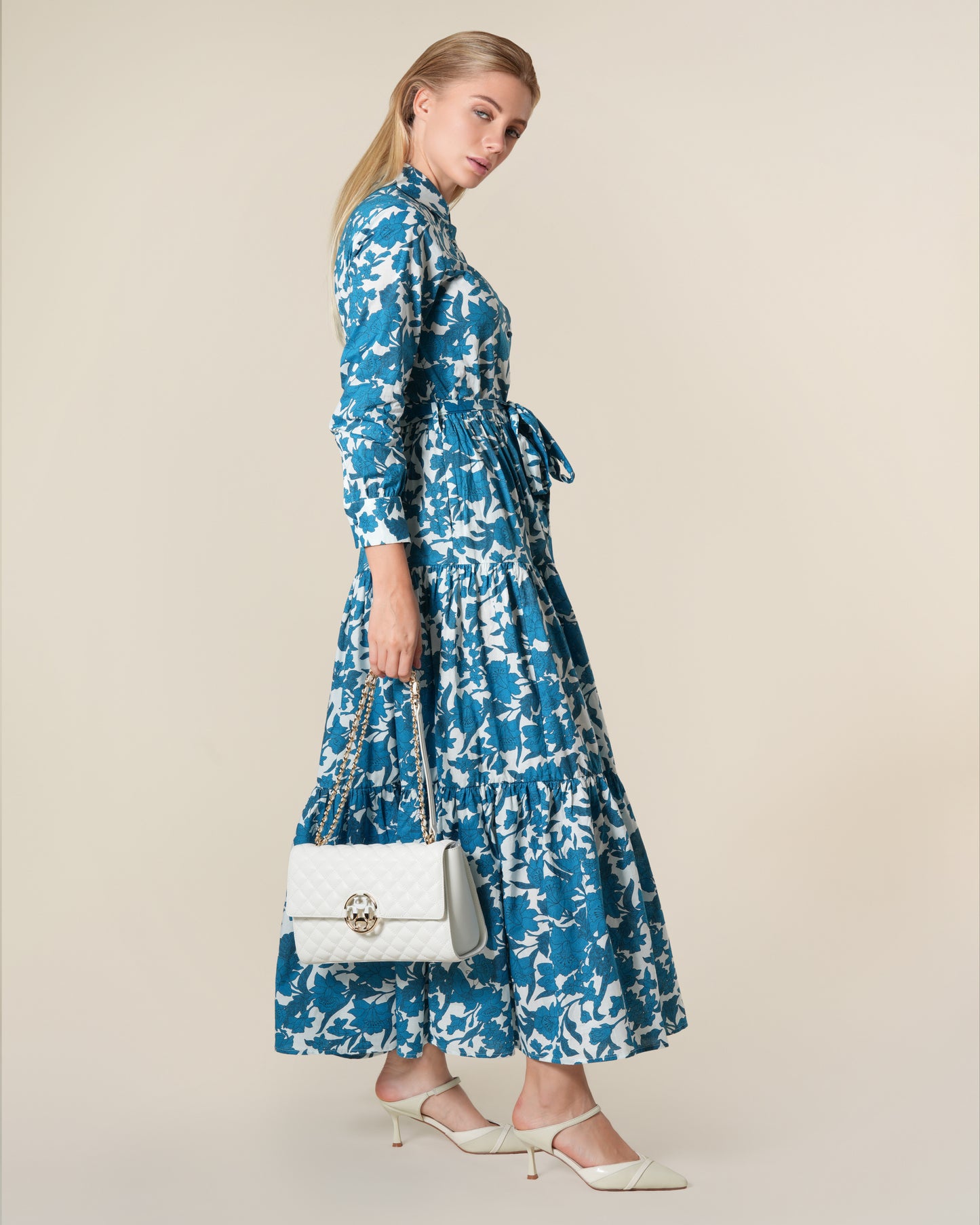 Floral Maxi Cotton Dress