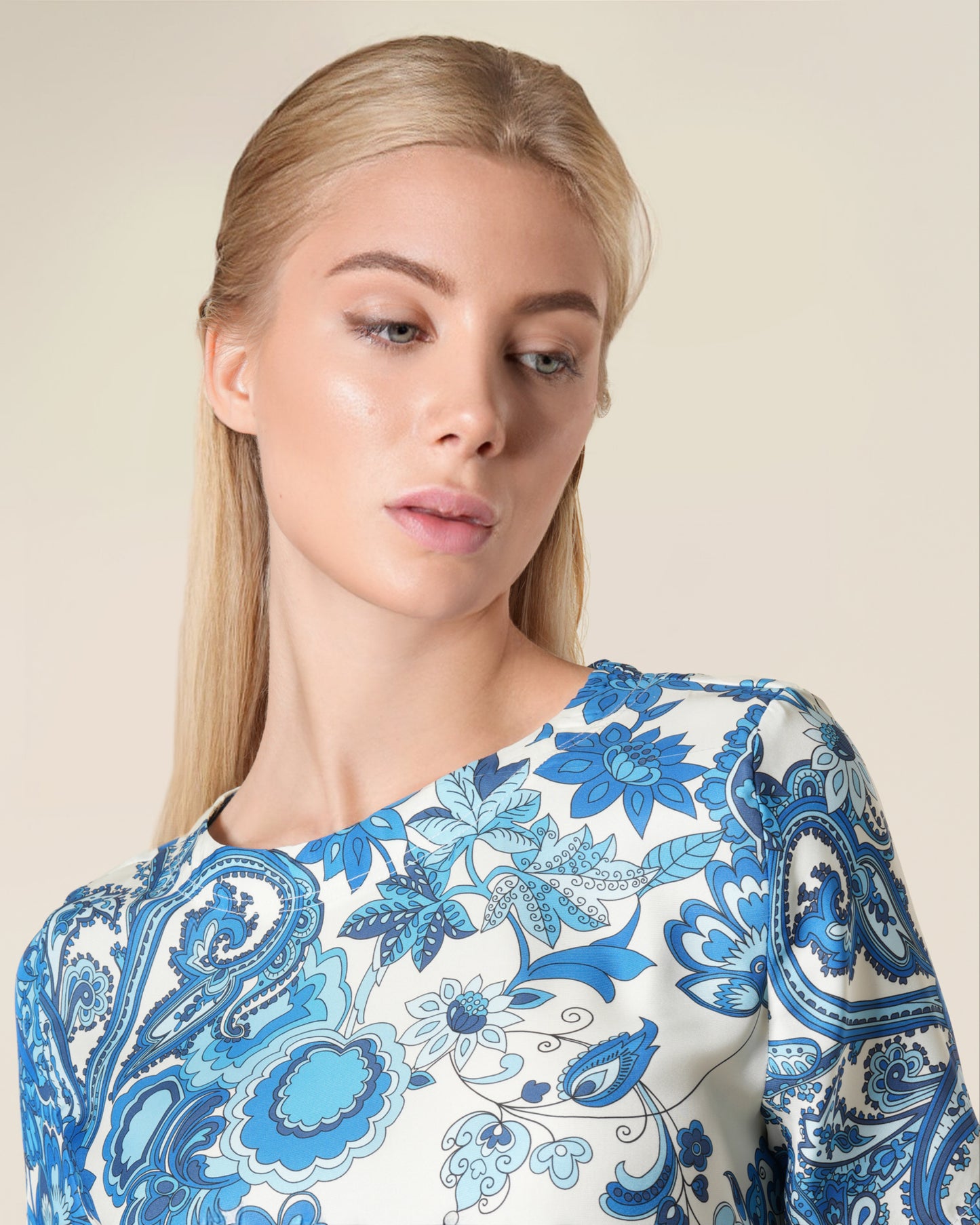 Paisley Print Top