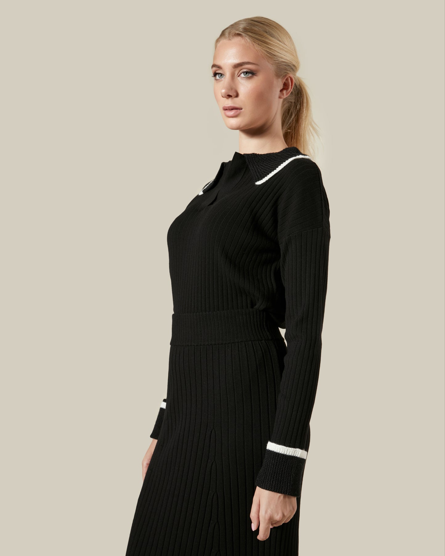 Knitted Midi Skirt