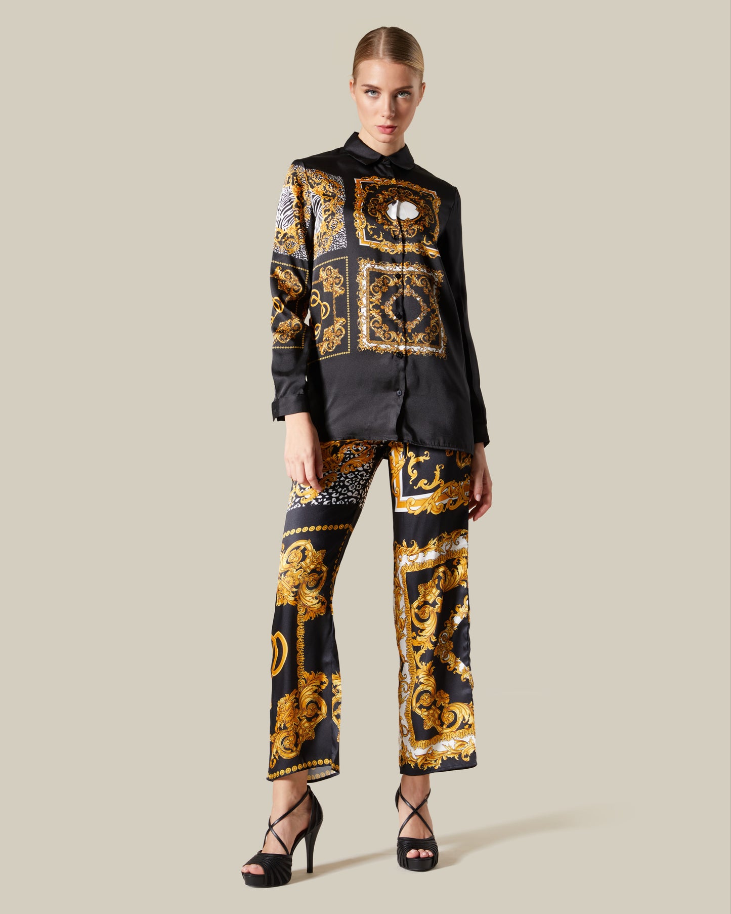 Baroque Patchwork Shirt