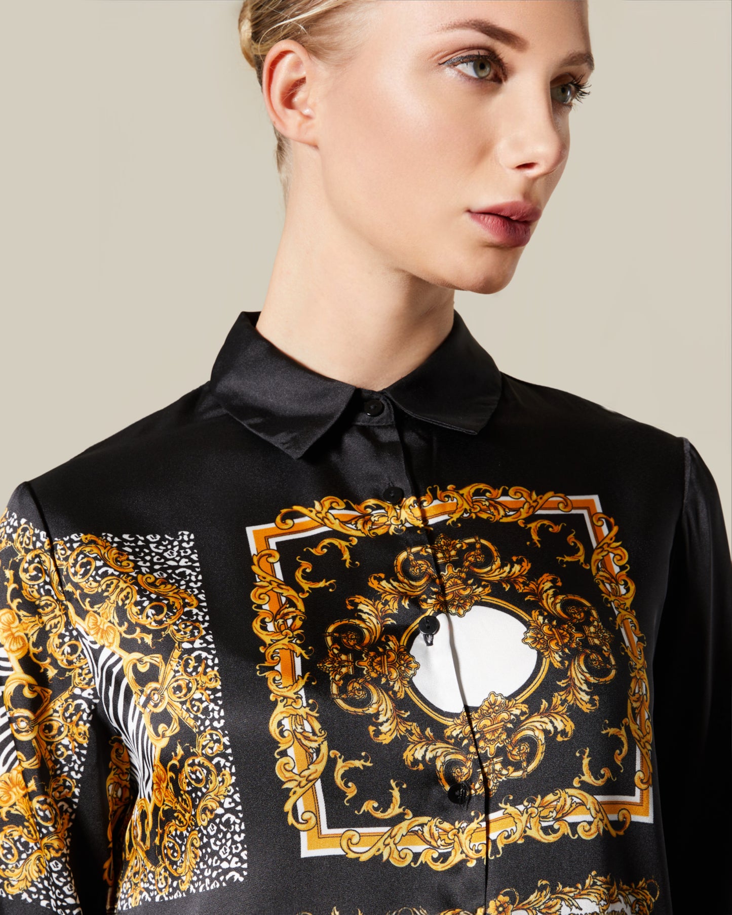 Baroque Patchwork Shirt