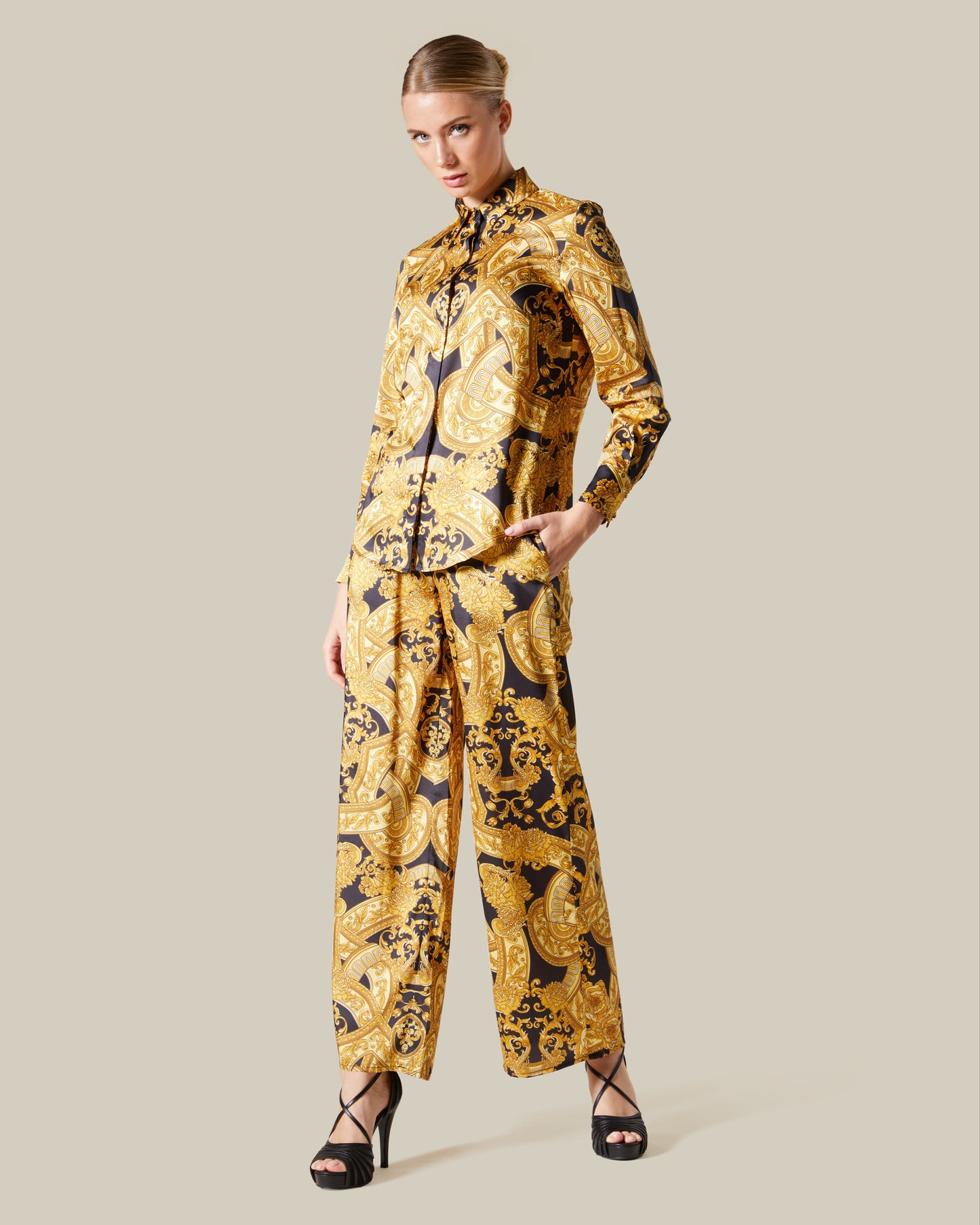 Gold Baroque Shirt