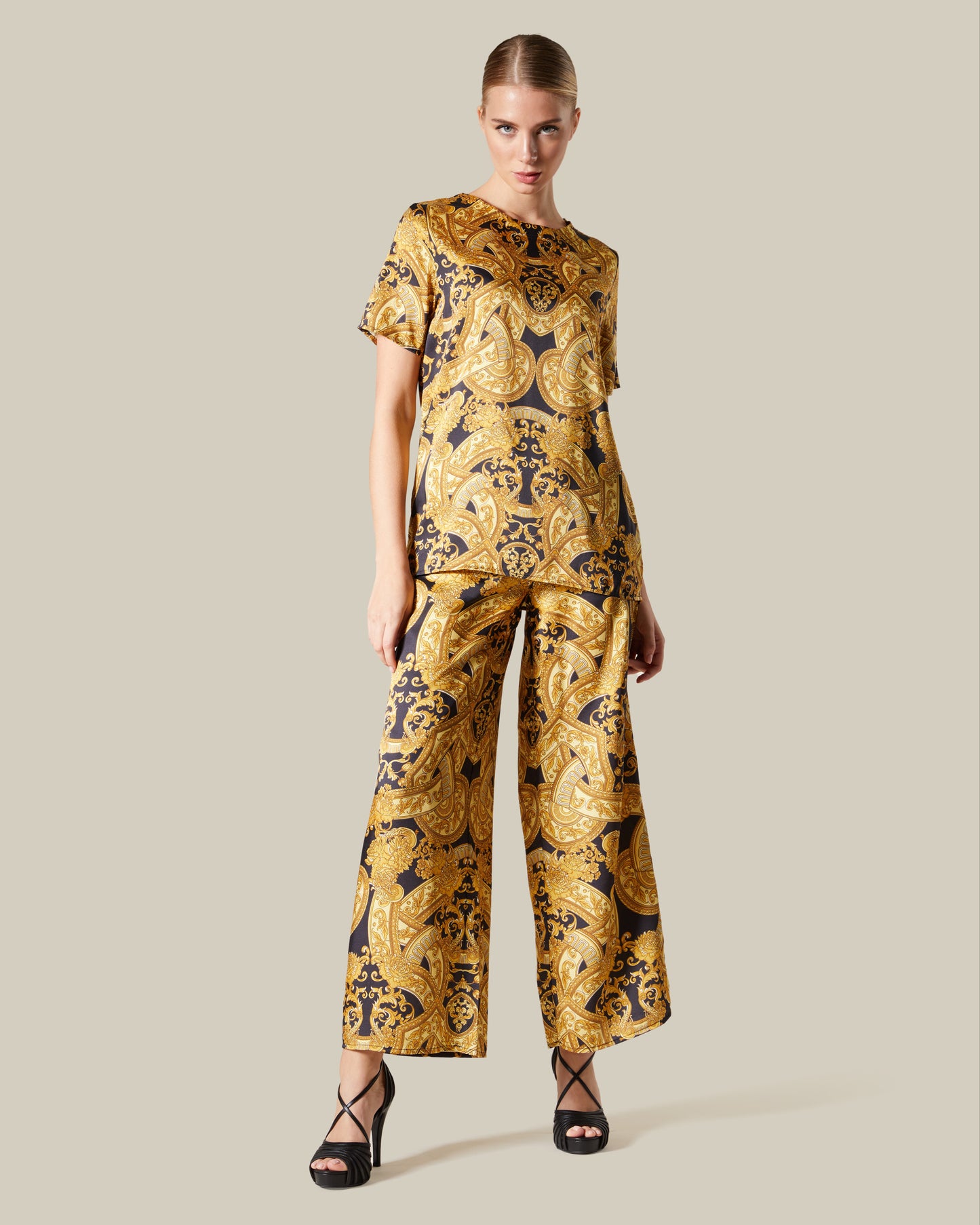 Gold Baroque Top