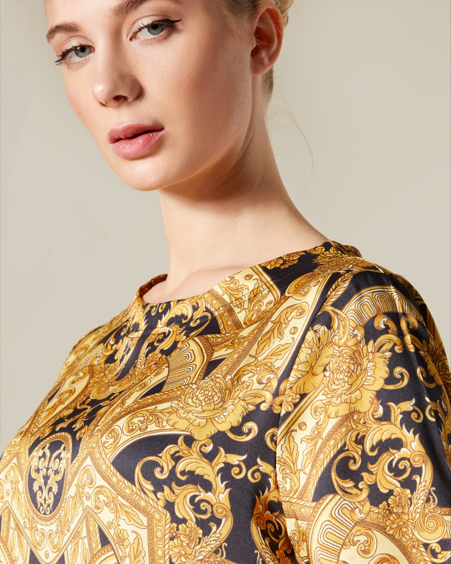 Gold Baroque Top