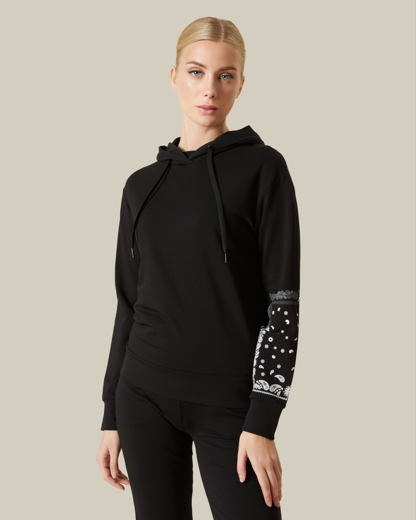 Paisley Accented Tracksuit Set