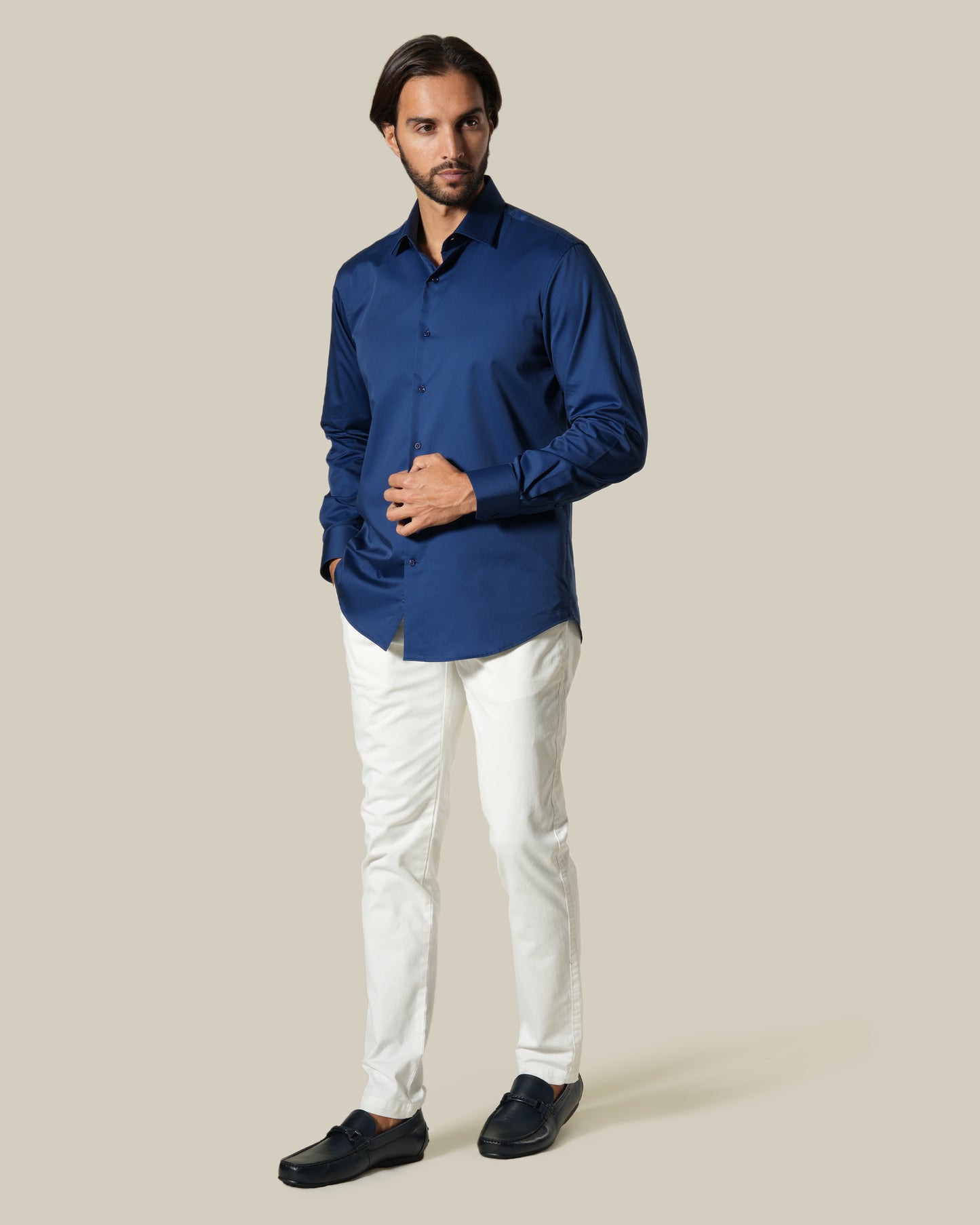 Classic Cotton Long Sleeve Shirt